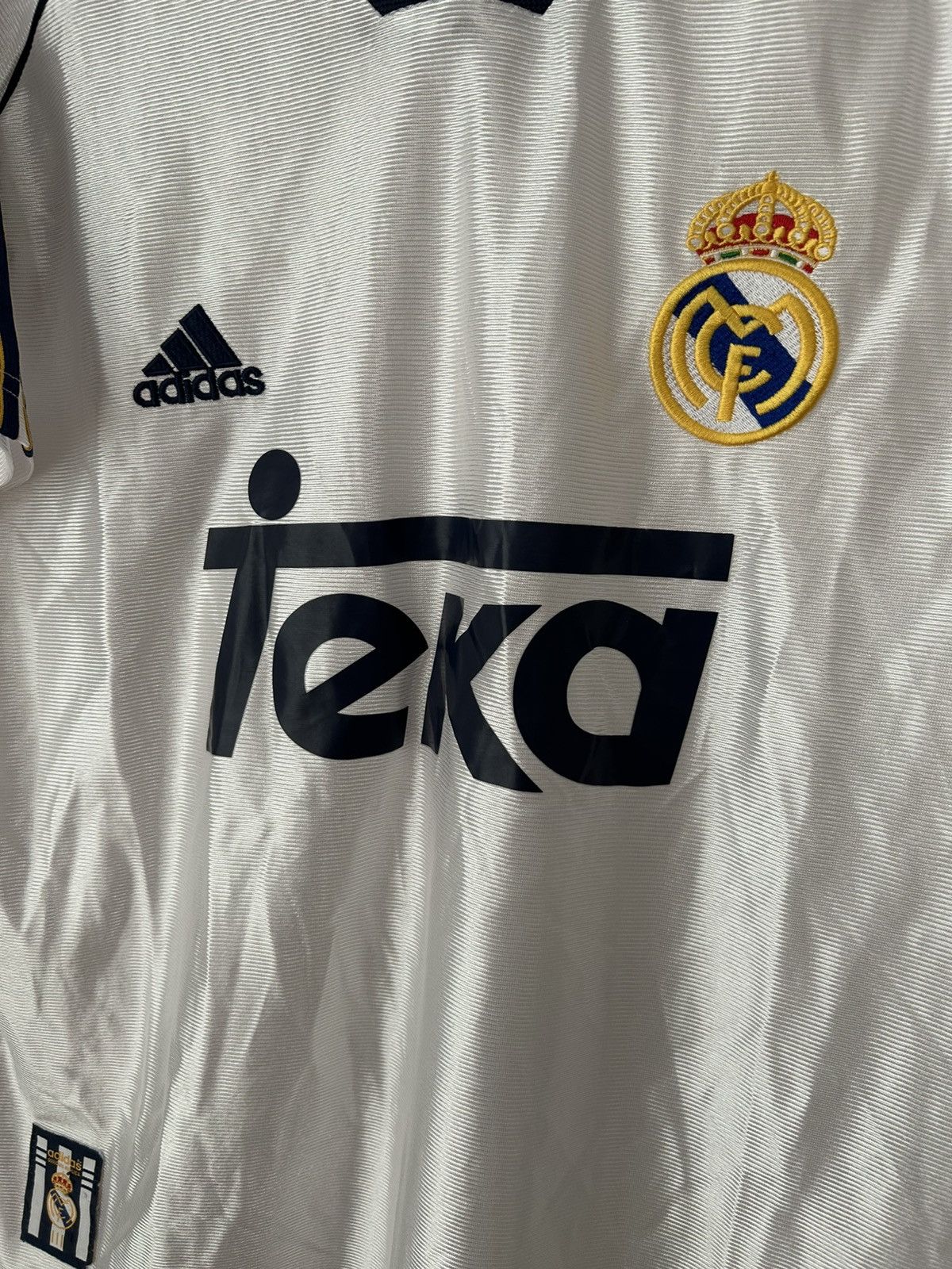 Adidas Adidas Real Madrid Vintage Home Jersey Teka 1998–2001–Size L Size US L / EU 52-54 / 3 - 4 Thumbnail
