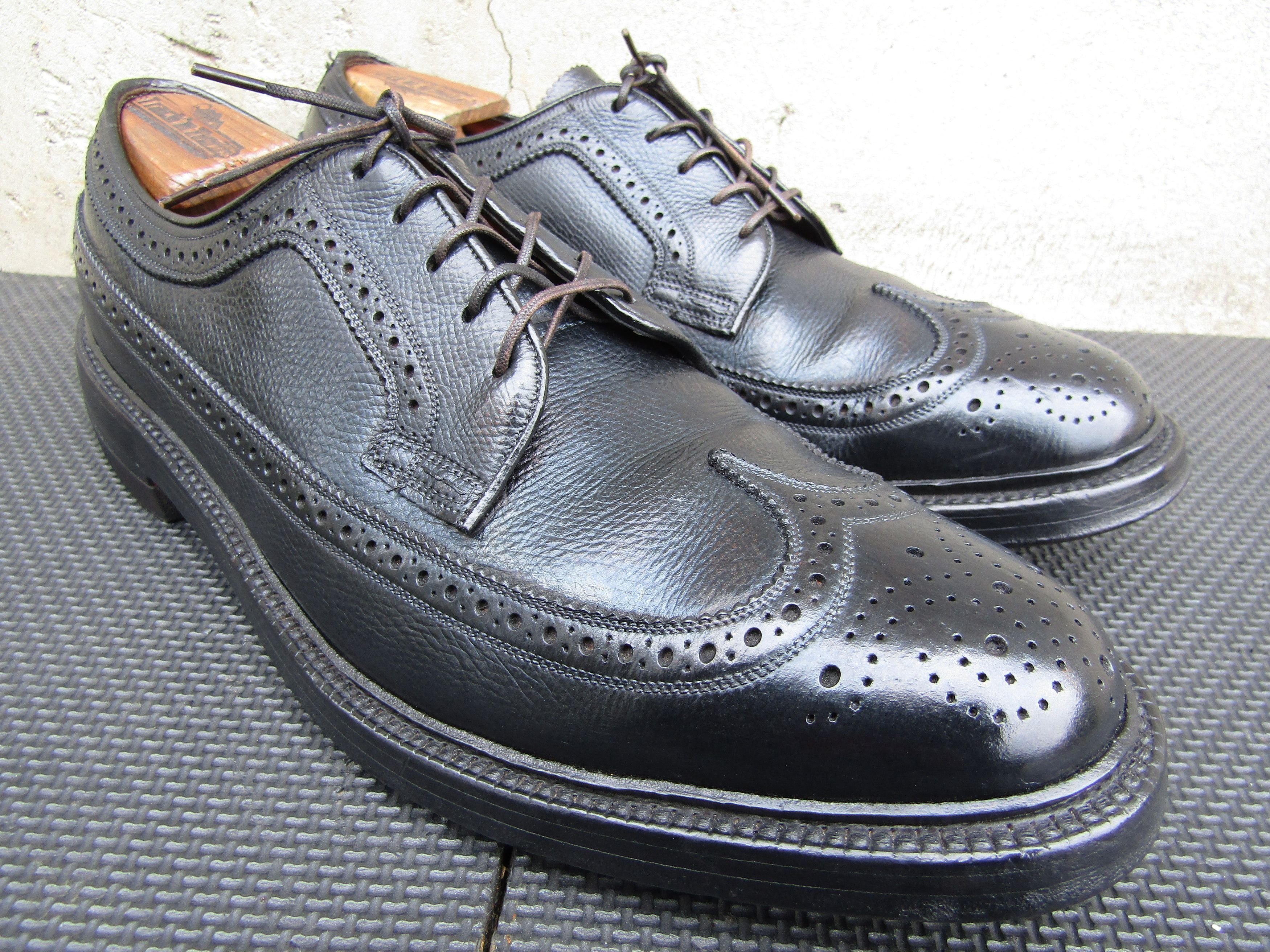 Florsheim FLORSHEIM Imperial Pebble Kenmoor 5 Nail V Cleat Wingtip Size US 10 / EU 43 - 6 Thumbnail