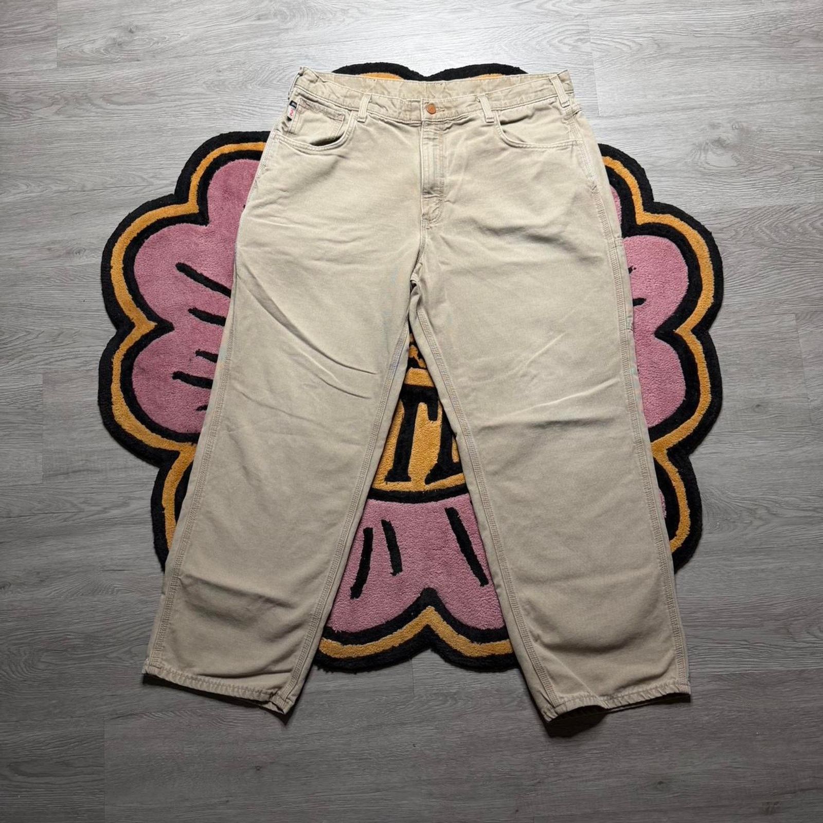 Carhartt Carhartt FR Original Fit Carpenter Work Pants Size 38x30 Tan Size US 38 / EU 54 - 1 Thumbnail