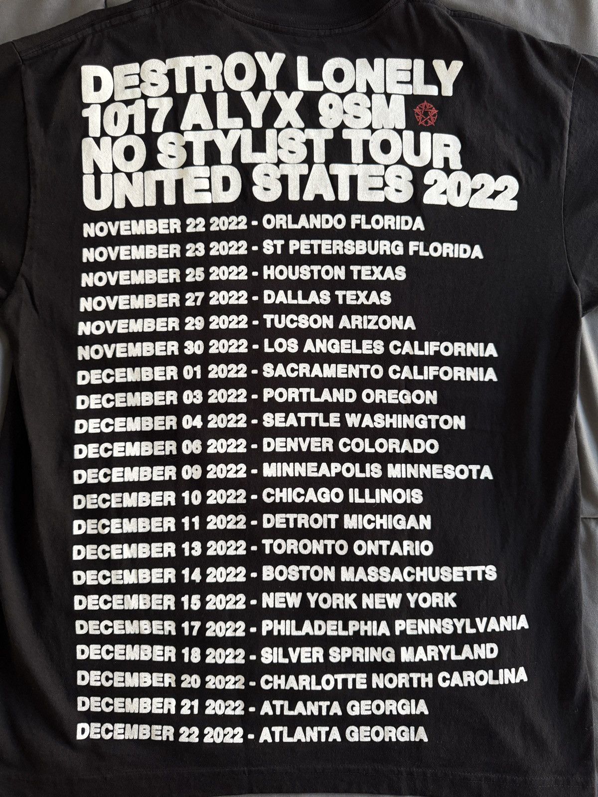 Destroy Lonely Destroy Lonely No Stylist Tour Leg 1 Merch Size US M / EU 48-50 / 2 - 5 Thumbnail