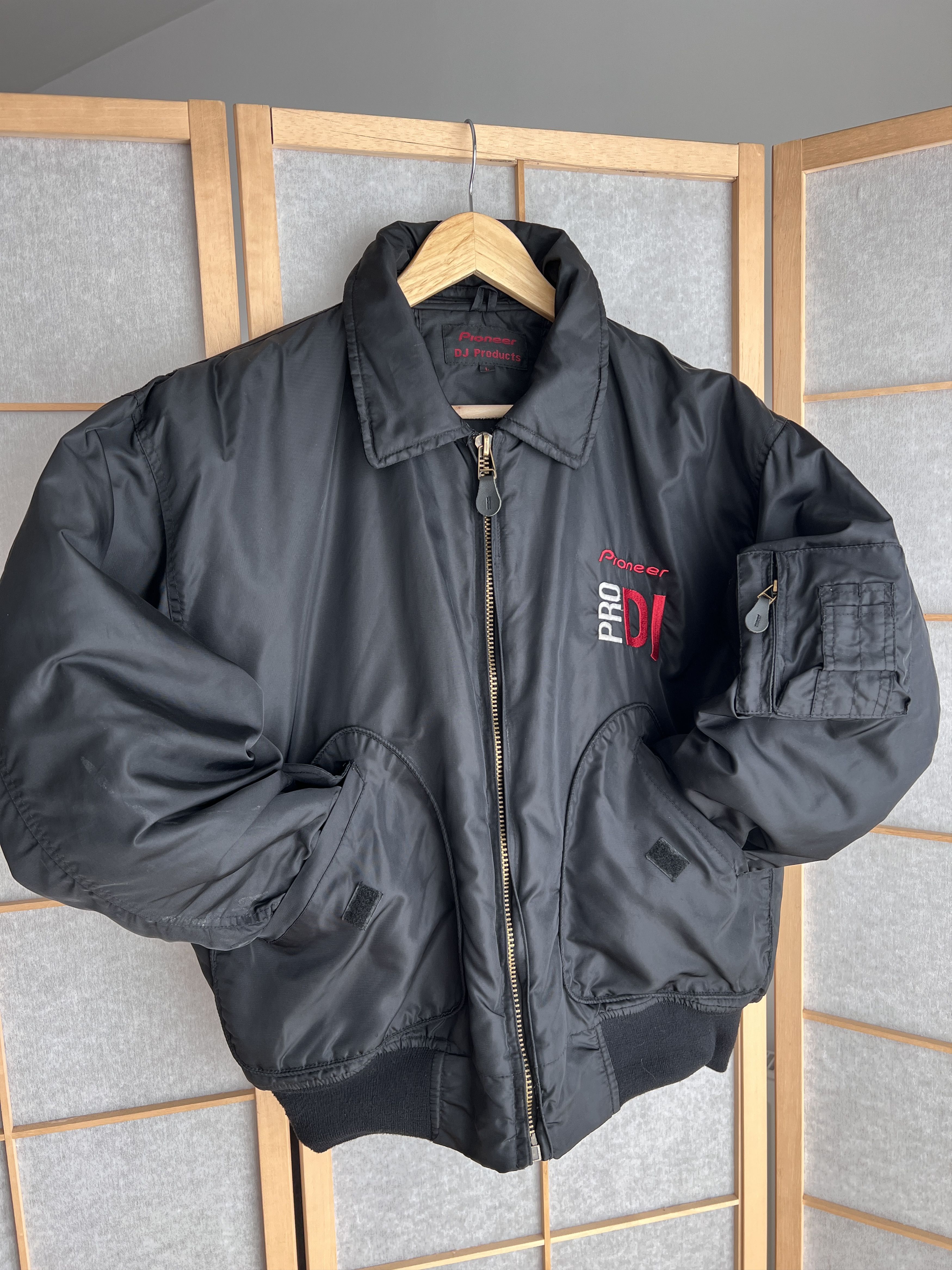 Vintage Vintage Pioneer DJ Pro Sound MA-2 Bomber Jacket Size US L / EU 52-54 / 3 - 13 Thumbnail