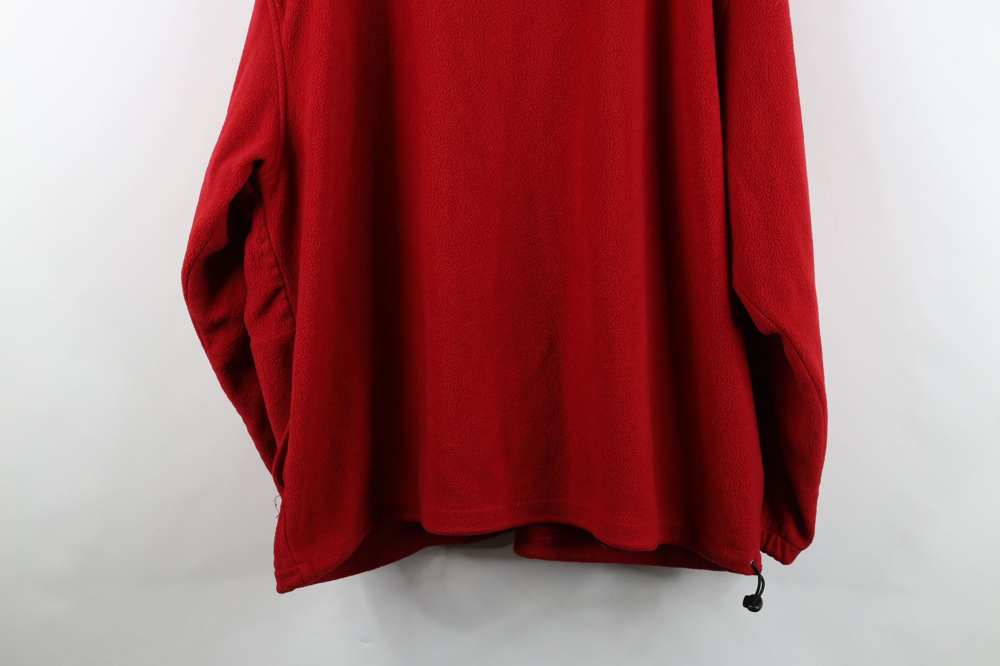 Vintage Vintage 90s Ohio State University Half Zip Fleece Sweater Size US XXL / EU 58 / 5 - 15 Thumbnail