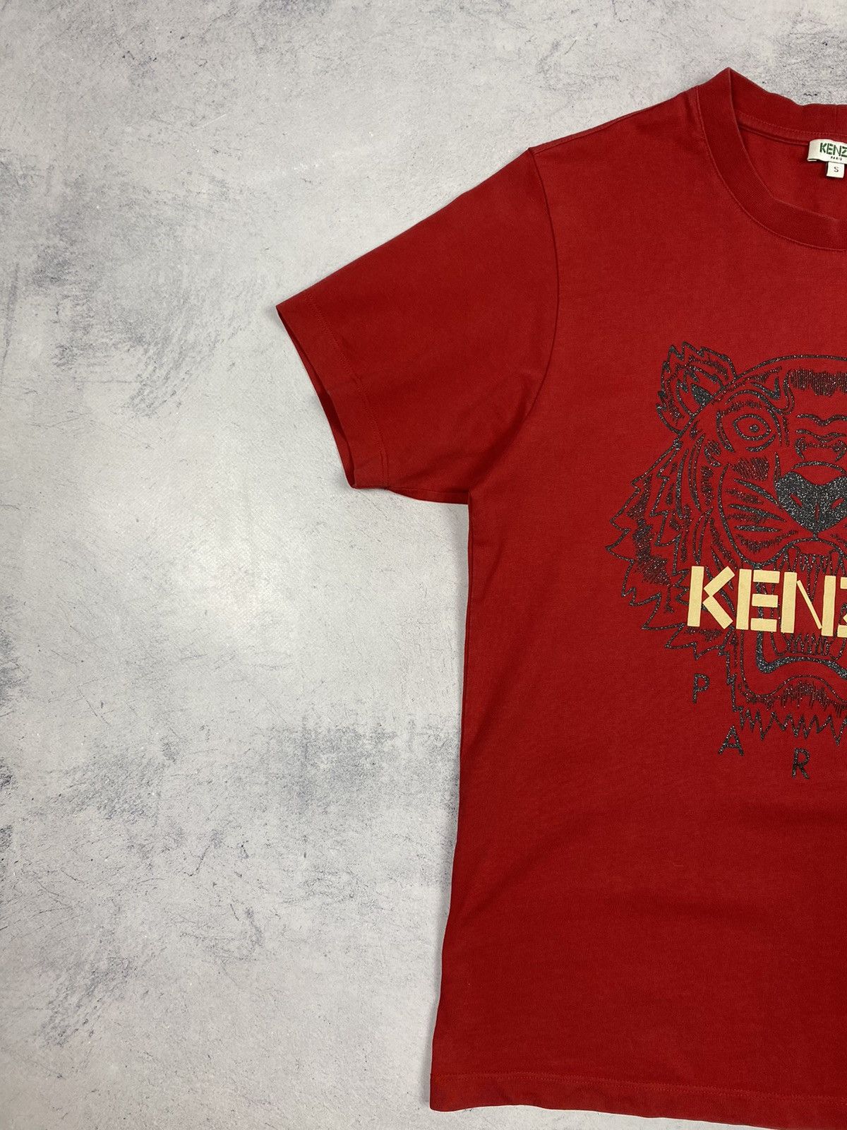 Kenzo Kenzo Paris Tiger Big Logo Red Men’s T Shirt size s Size US S / EU 44-46 / 1 - 8 Thumbnail