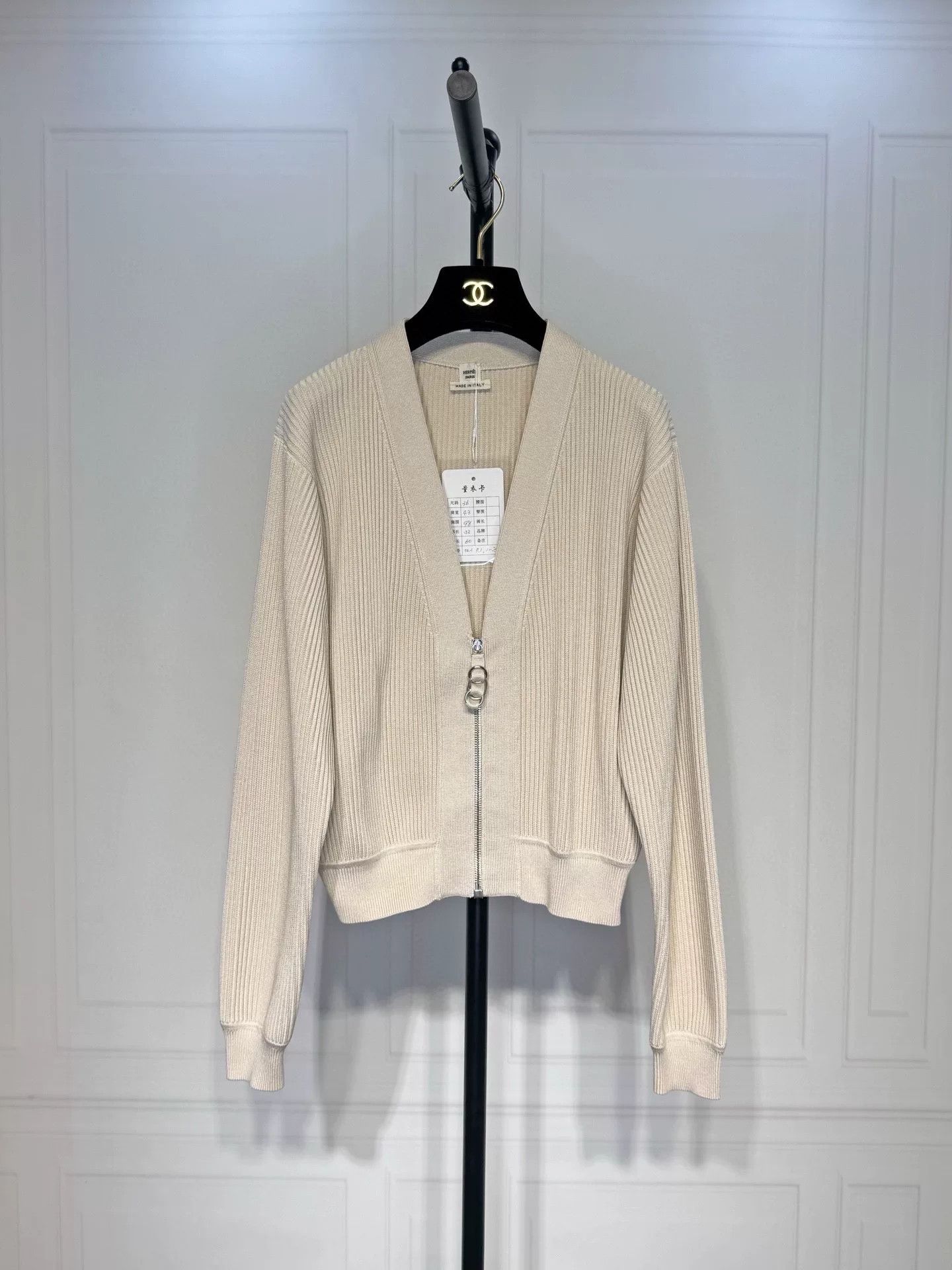 Hermes Hermes Knit Zip Cardigan Size US XS / EU 42 / 0 - 1 Thumbnail