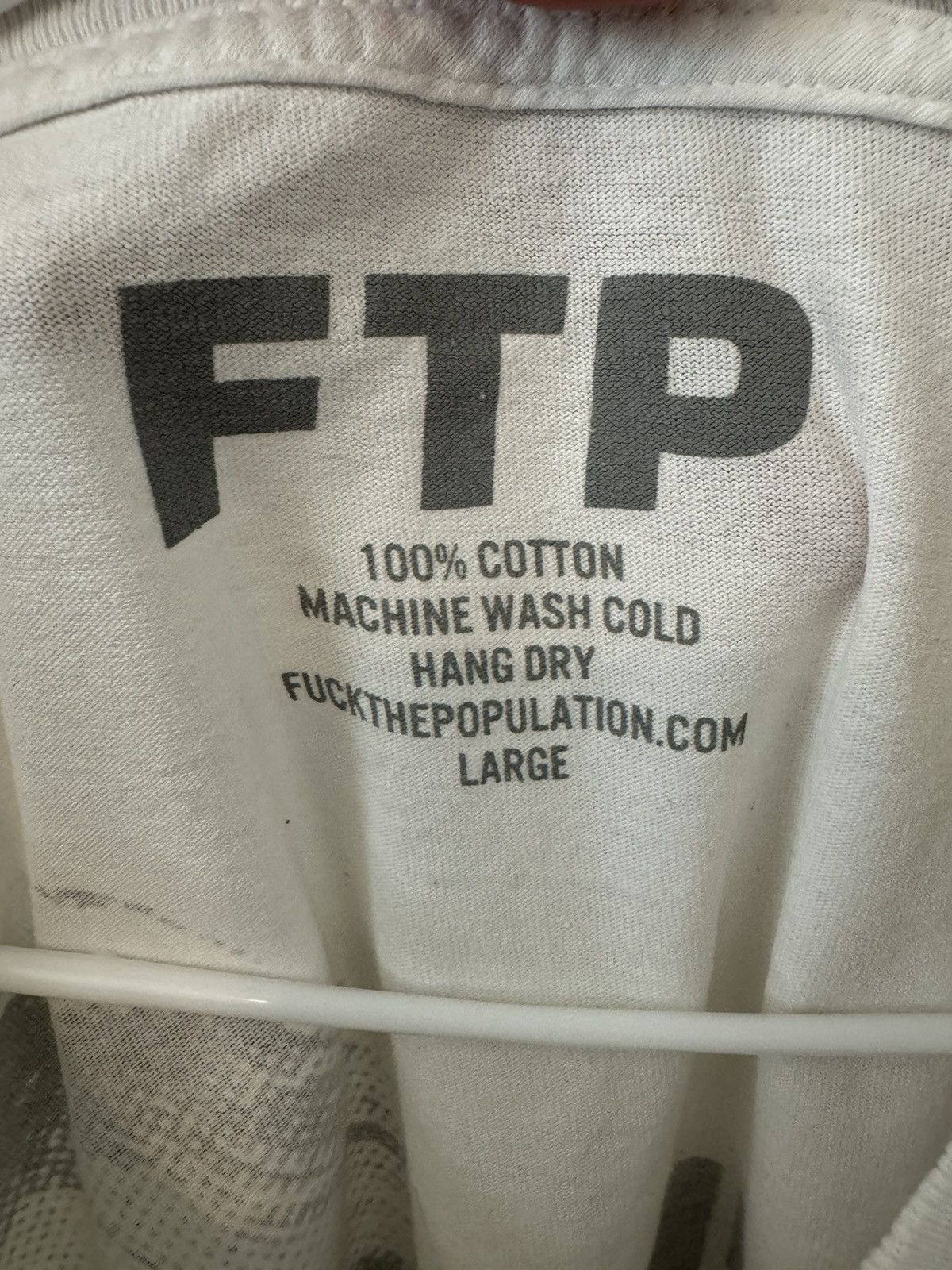 Fuck The Population FTP adult entertainment tee Size US L / EU 52-54 / 3 - 5 Thumbnail