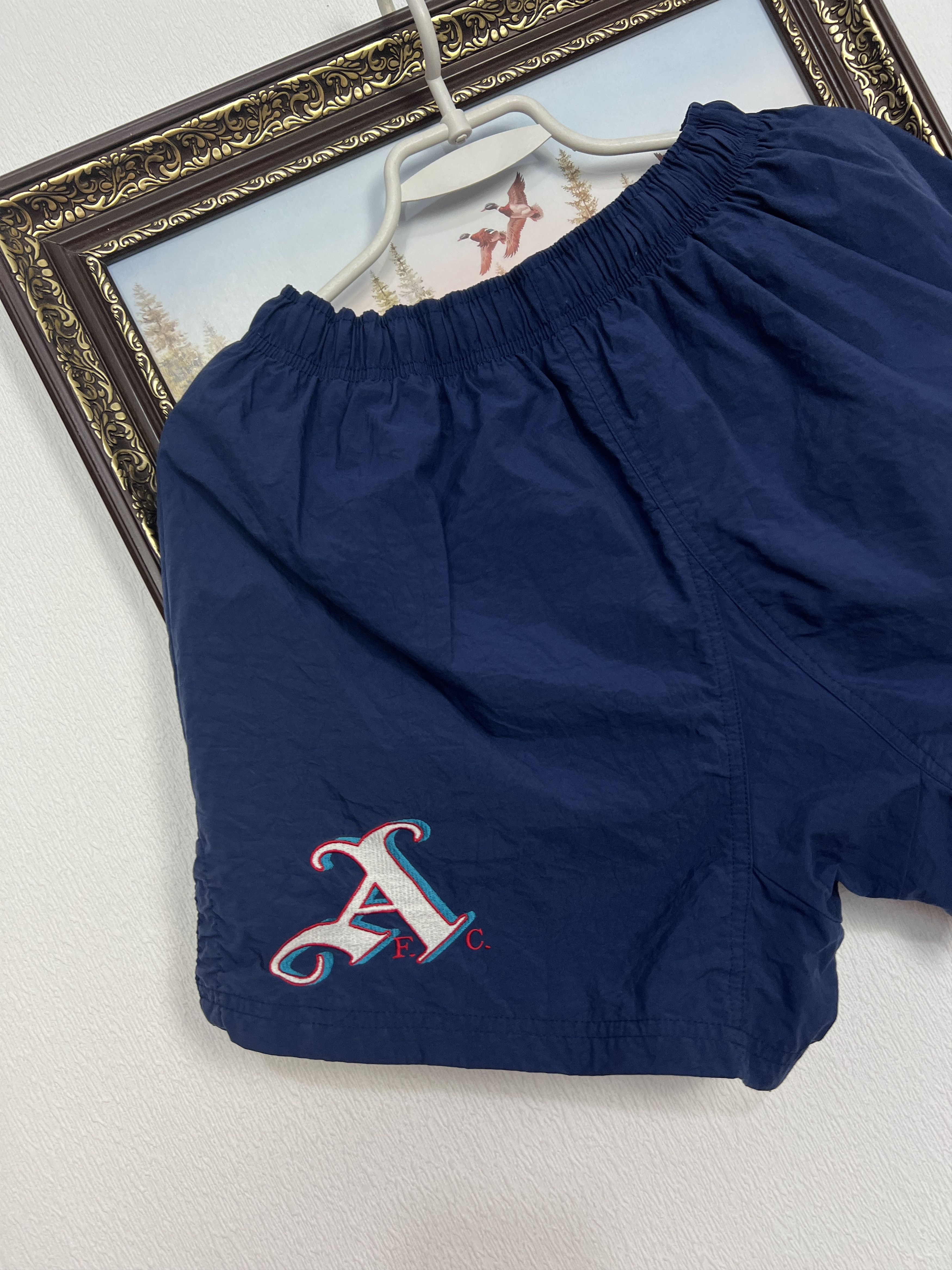 Nike Vintage 90's Arsenal Football Shorts Soccer Gunners Rare Size US 32 / EU 48 - 3 Thumbnail