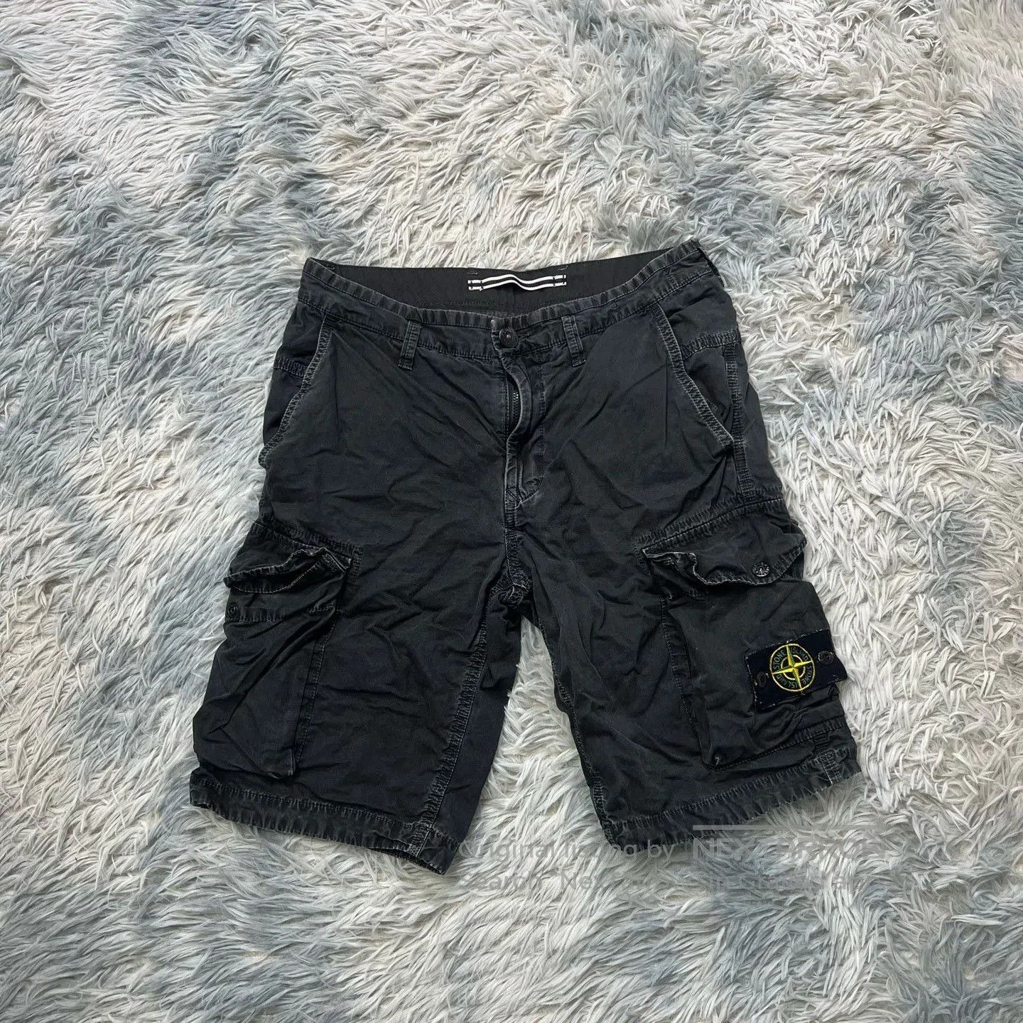 Stone Island Stone Island Washed Shorts. Size US 29 - 1 Thumbnail