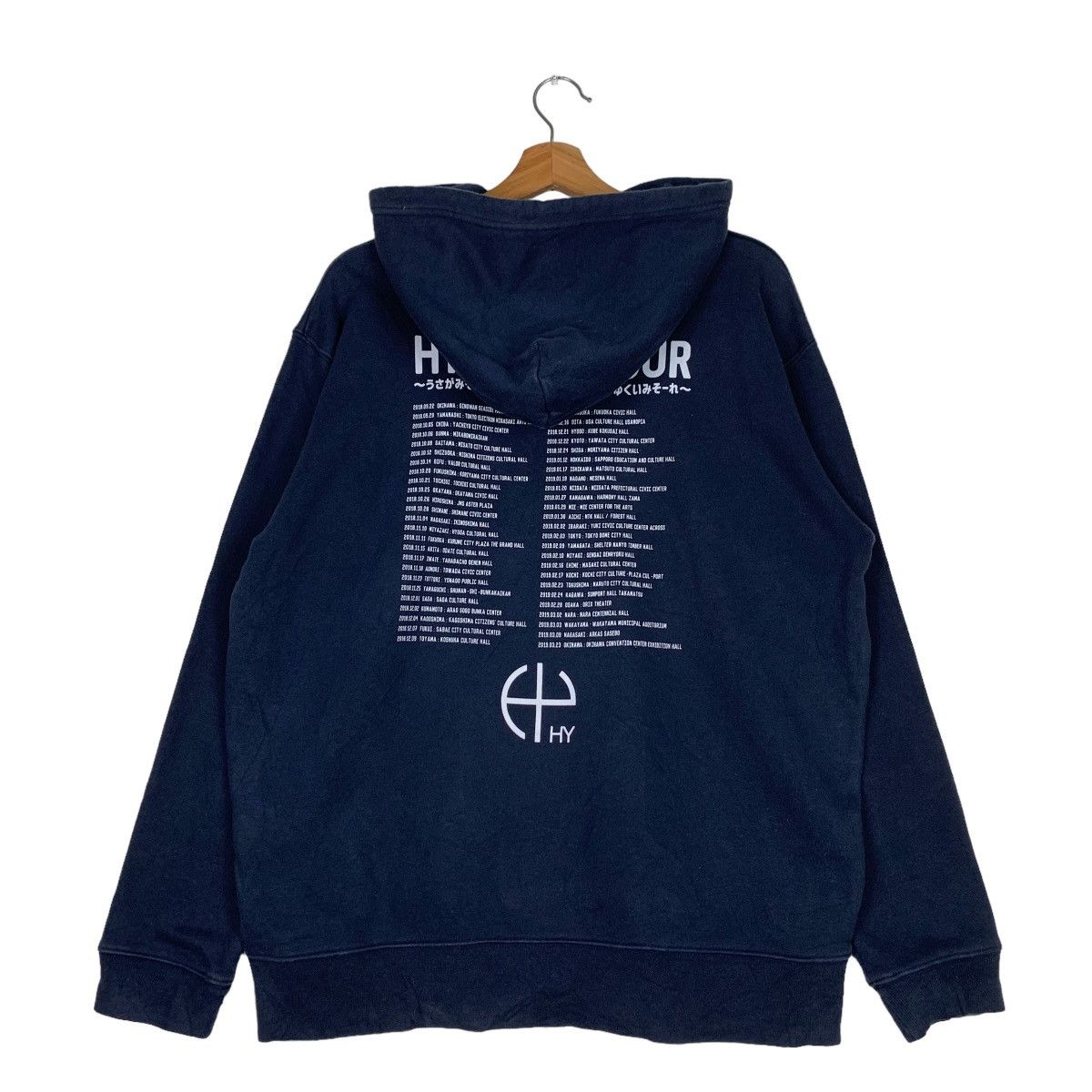 Band Tees HY STORY TOUR Japan Rock Band Hoodies #0779-C35 Size US XL / EU 56 / 4 - 10 Thumbnail