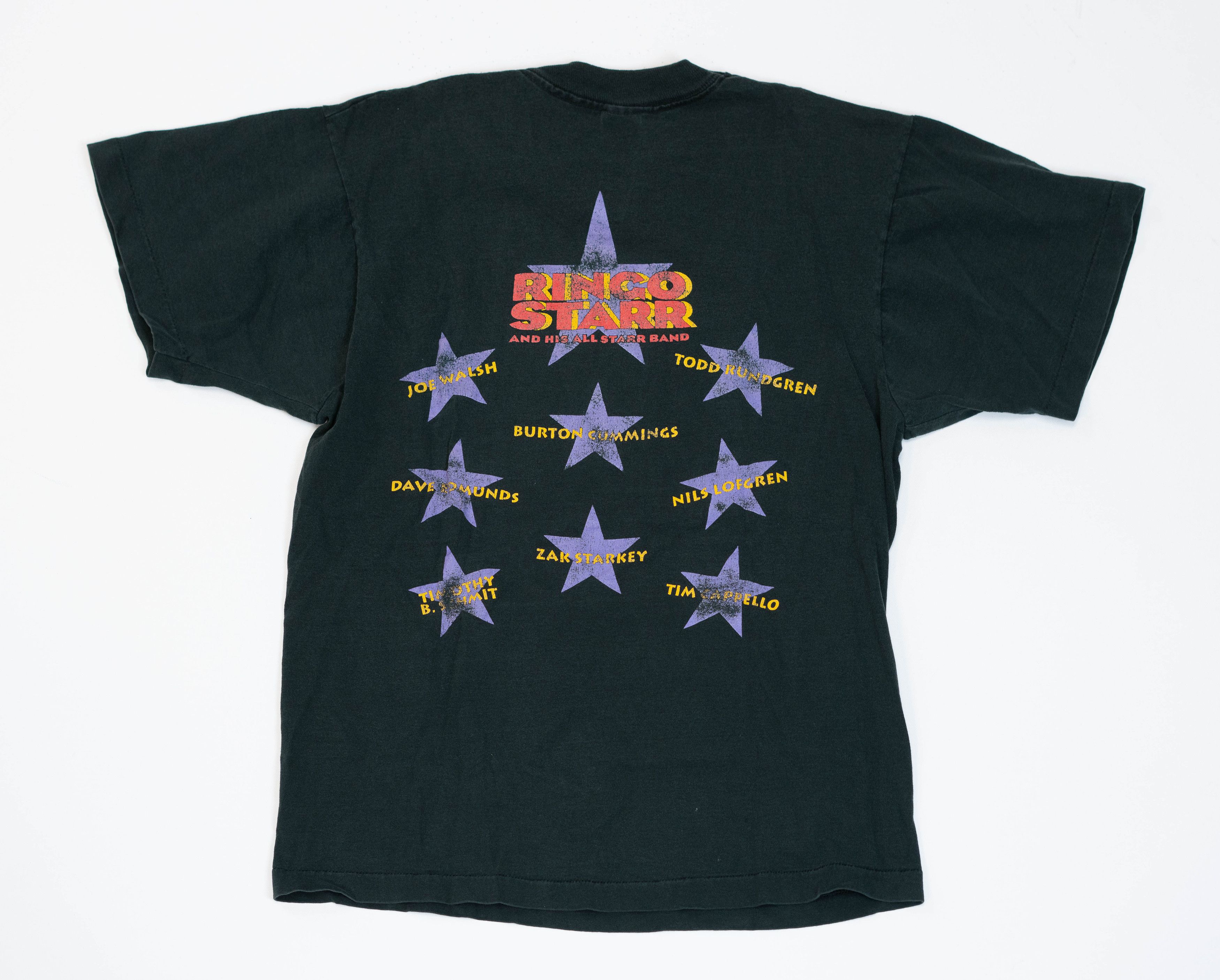 Band Tees × Vintage Vintage 90s Ringo Starr T-Shirt Men Size L All Starr Band Size US L / EU 52-54 / 3 - 3 Thumbnail