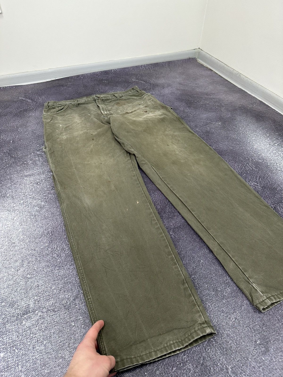 Dickies Vintage Dickies Distressed Opium USA Baggy Cargo Work Pants Size US 36 / EU 52 - 10 Thumbnail