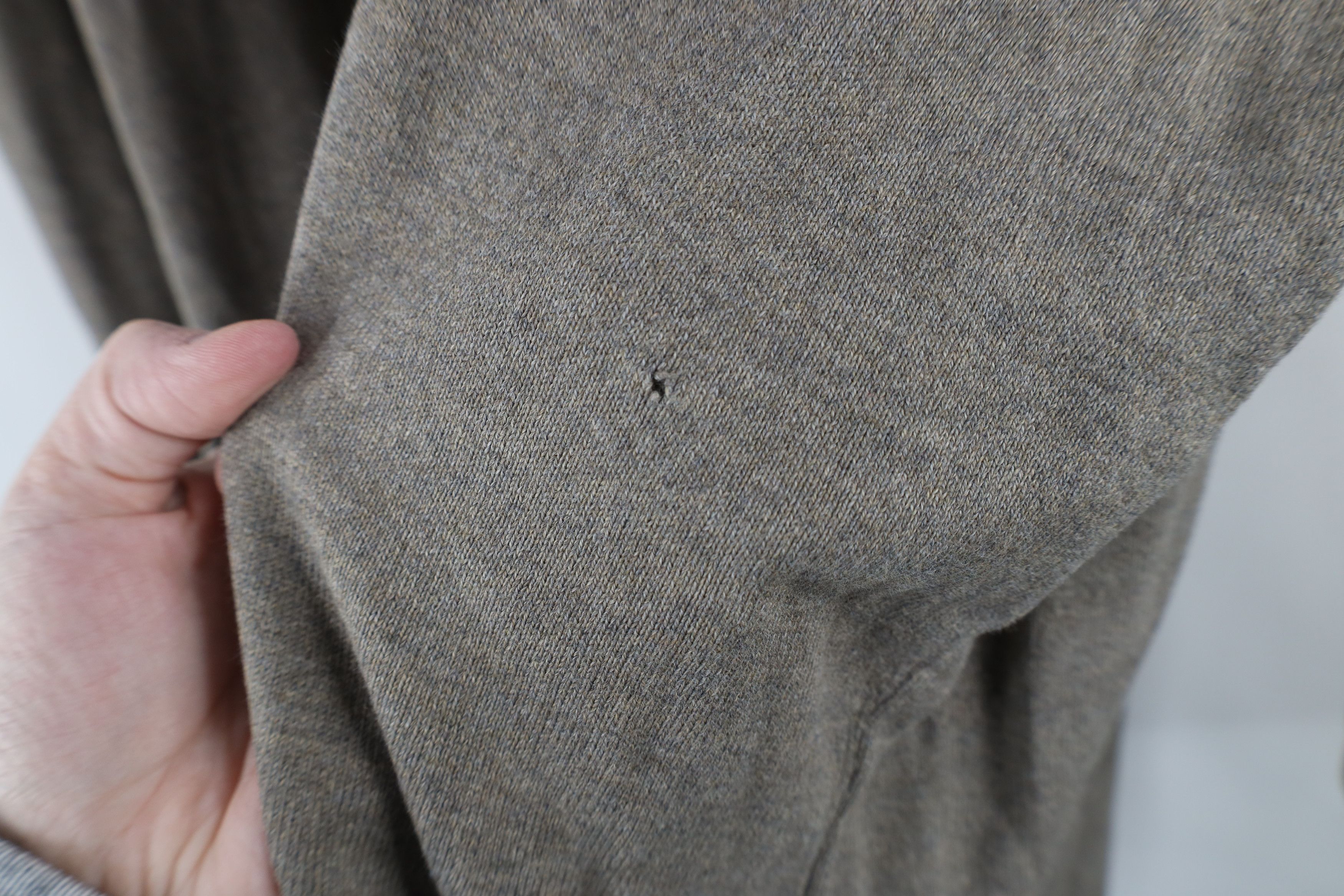 Eddie Bauer × Vintage Vintage Eddie Bauer Cotton Ribbed Knit Henley T-Shirt Beige Size US XL / EU 56 / 4 - 4 Thumbnail