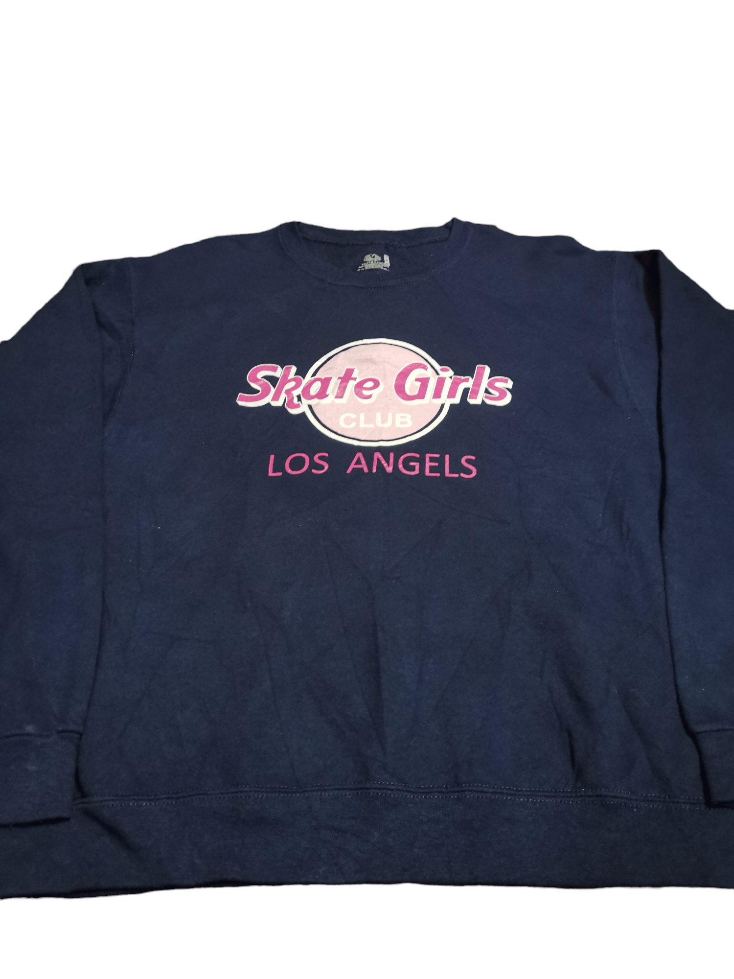 Girl Skateboards 🔥Vintage 90's Skate Girls Club Los Angeles Sweatshirt Size US M / EU 48-50 / 2 - 2 Thumbnail