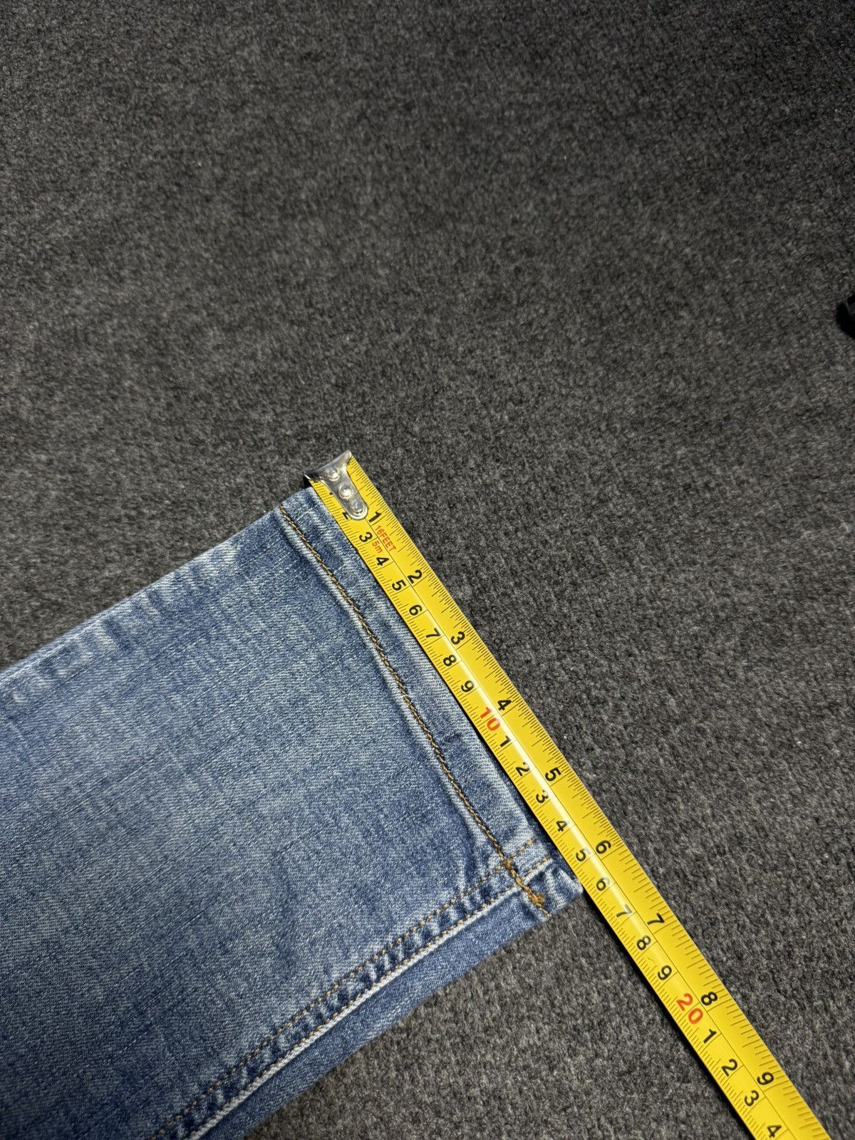 Diesel 00s Y2K Luxury Diesel Thavar-XP Slim Tapered Jeans Y2K Denim Size US 30 / EU 46 - 20 Thumbnail