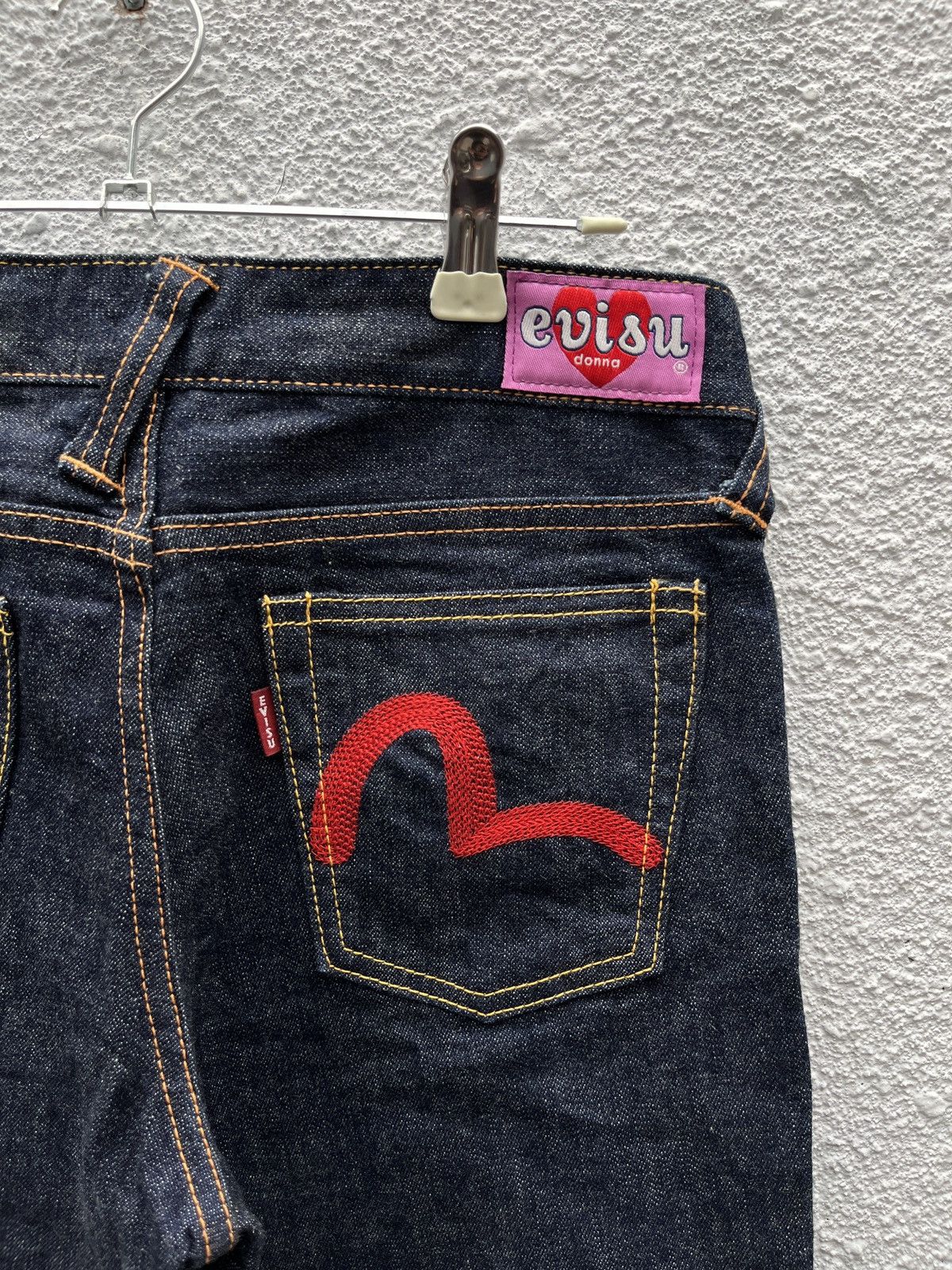Evisu Evisu Donna Hello Kitty Embroidered Flared Jeans Size 27" / US 4 / IT 40 - 5 Thumbnail