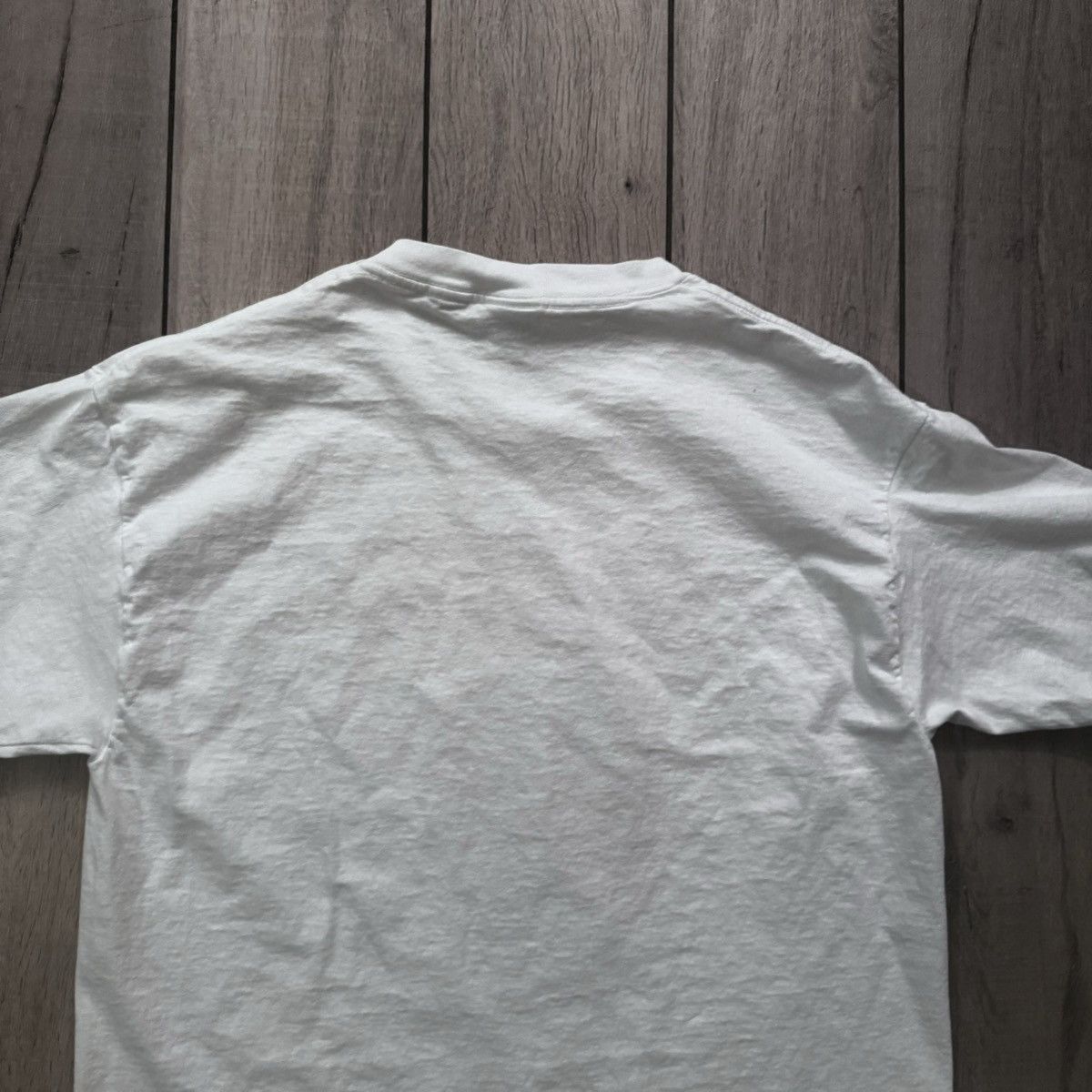 JNCO Vintage 90s Made In Usa White And Red Humor Graphic Tee L Size US L / EU 52-54 / 3 - 18 Thumbnail