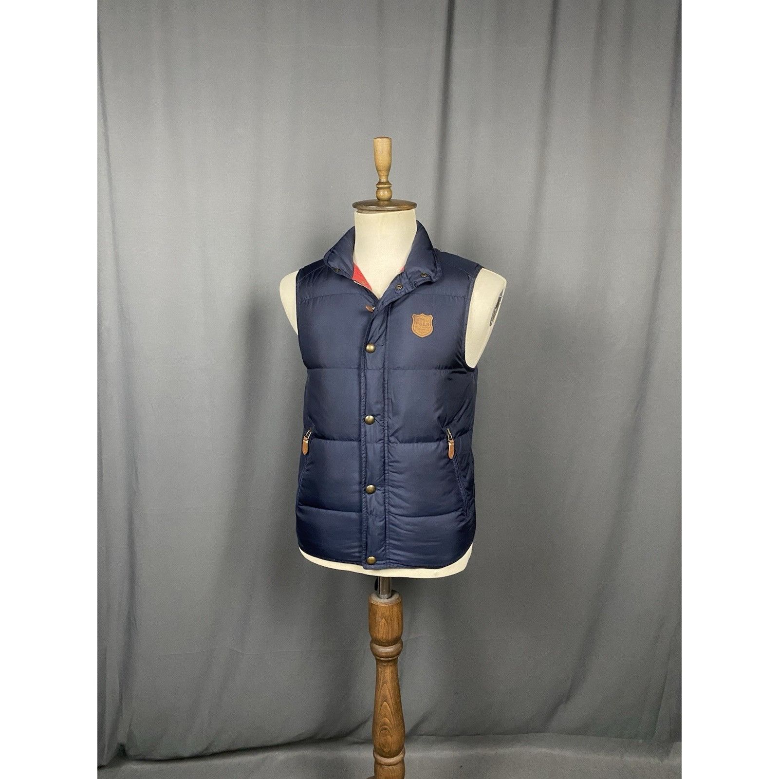 Polo Ralph Lauren Polo by Ralph Lauren Vintage Men's Blue Down Insulated Vest Size US S / EU 44-46 / 1 - 2 Thumbnail