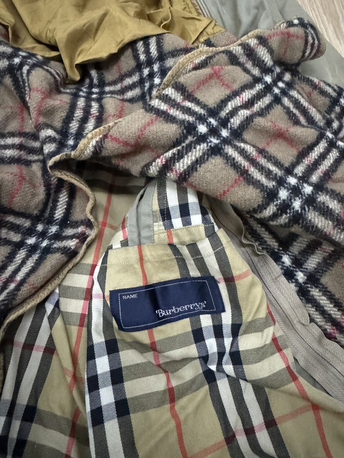 Burberry × Burberry Prorsum Burberry Nova Check Lining trench coat Size US M / EU 48-50 / 2 - 6 Thumbnail