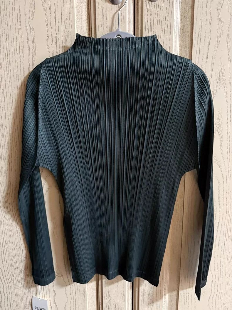 Issey Miyake issey miyake size:4 Semi-turtleneck top 2505-Nextarrow Size XXS / US 00 / IT 34 - 2 Thumbnail