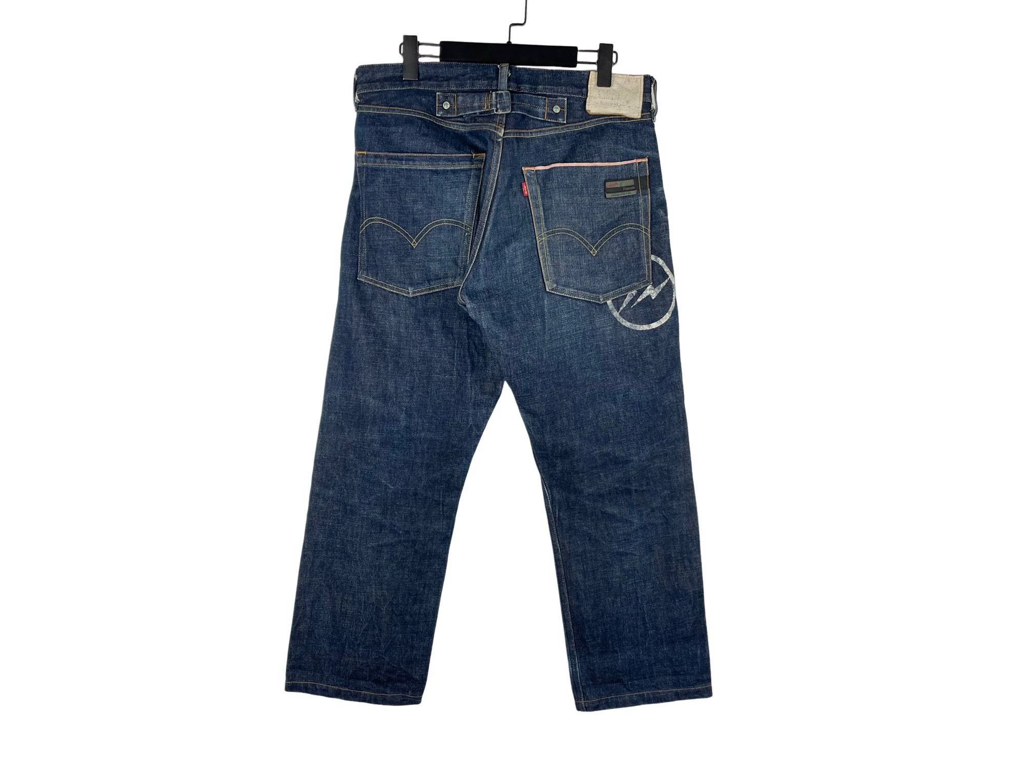 Levi's Levi’s Fenom Turquoise Semi-Shine Jeans Size US 34 / EU 50 - 2 Thumbnail