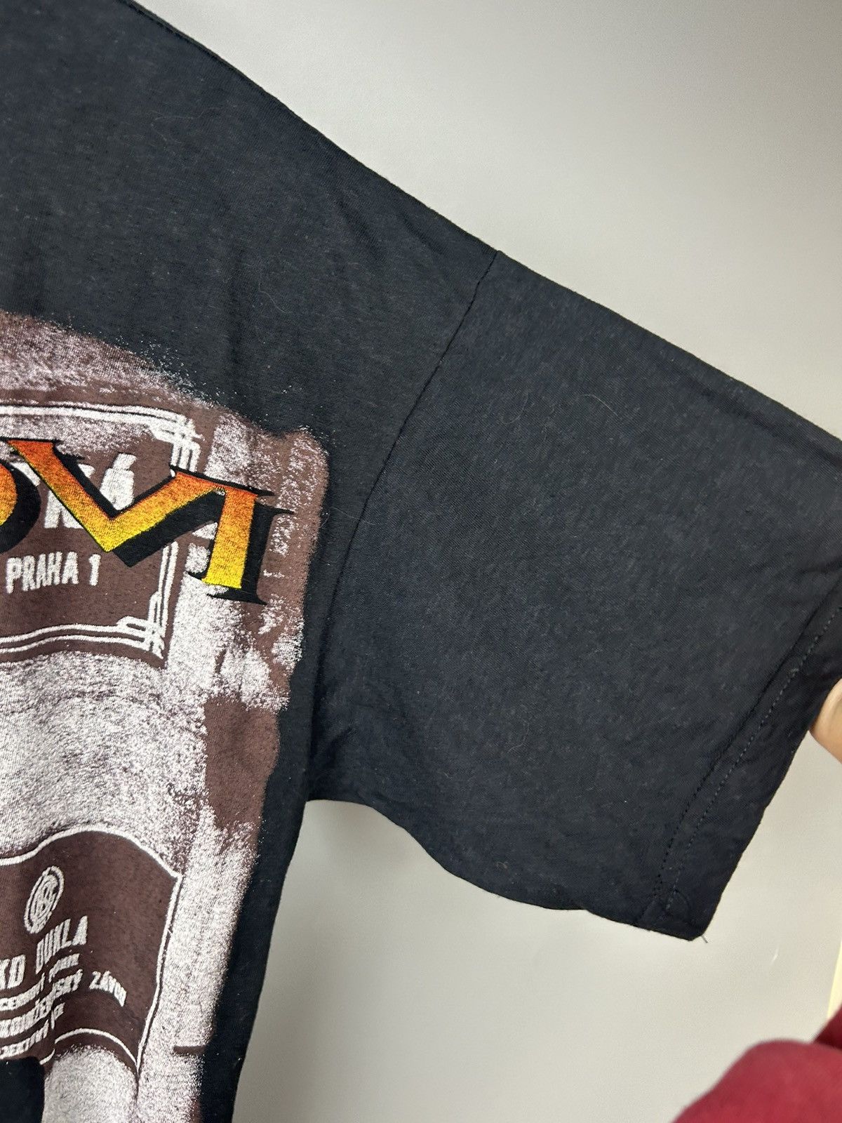 Band Tees × Bon Jovi × Vintage Vintage 90s Bon Jovi All Over Print T shirt Size US L / EU 52-54 / 3 - 17 Thumbnail