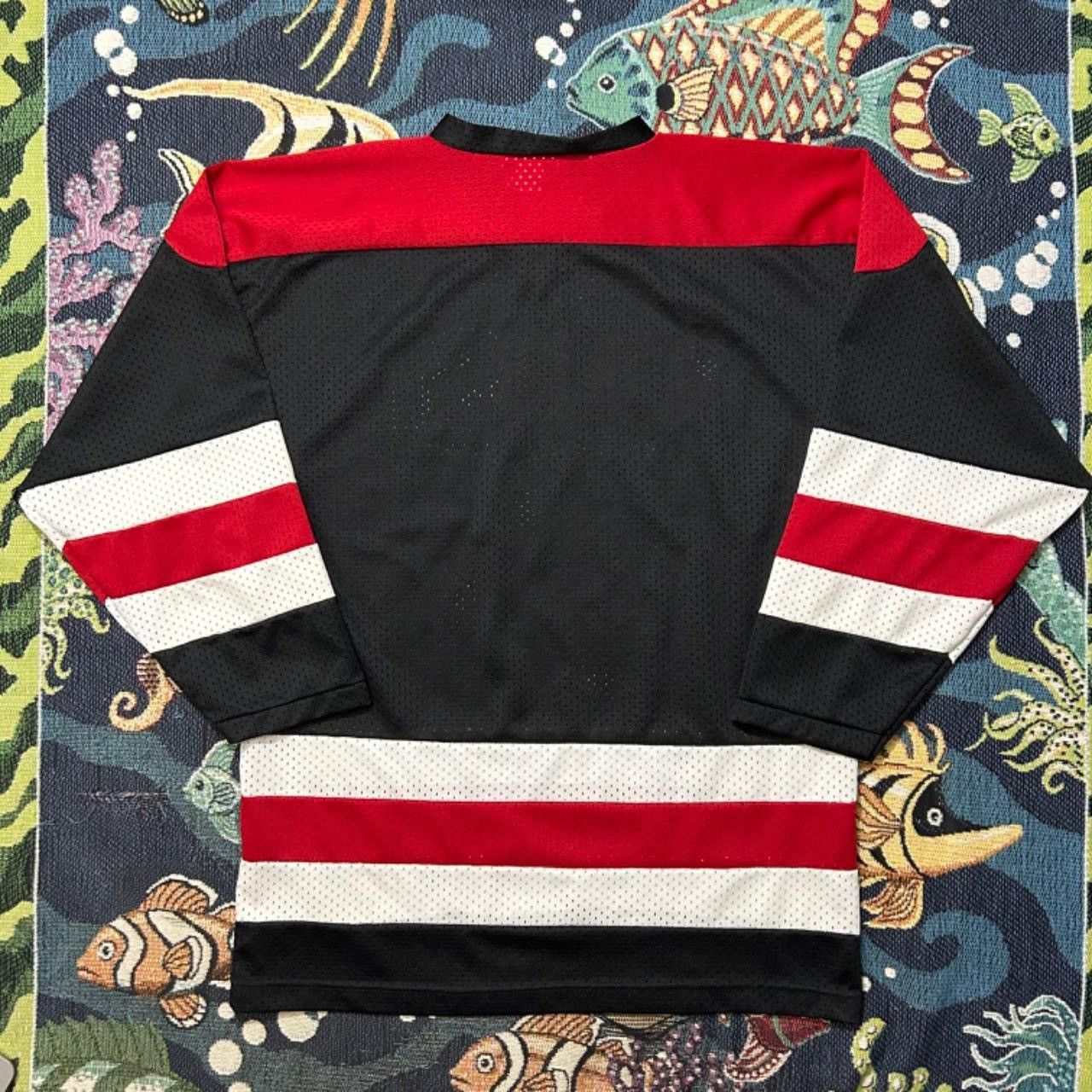 Vintage 1990s CNN Sports Illustrated Promo Hockey Jersey Size US L / EU 52-54 / 3 - 4 Thumbnail