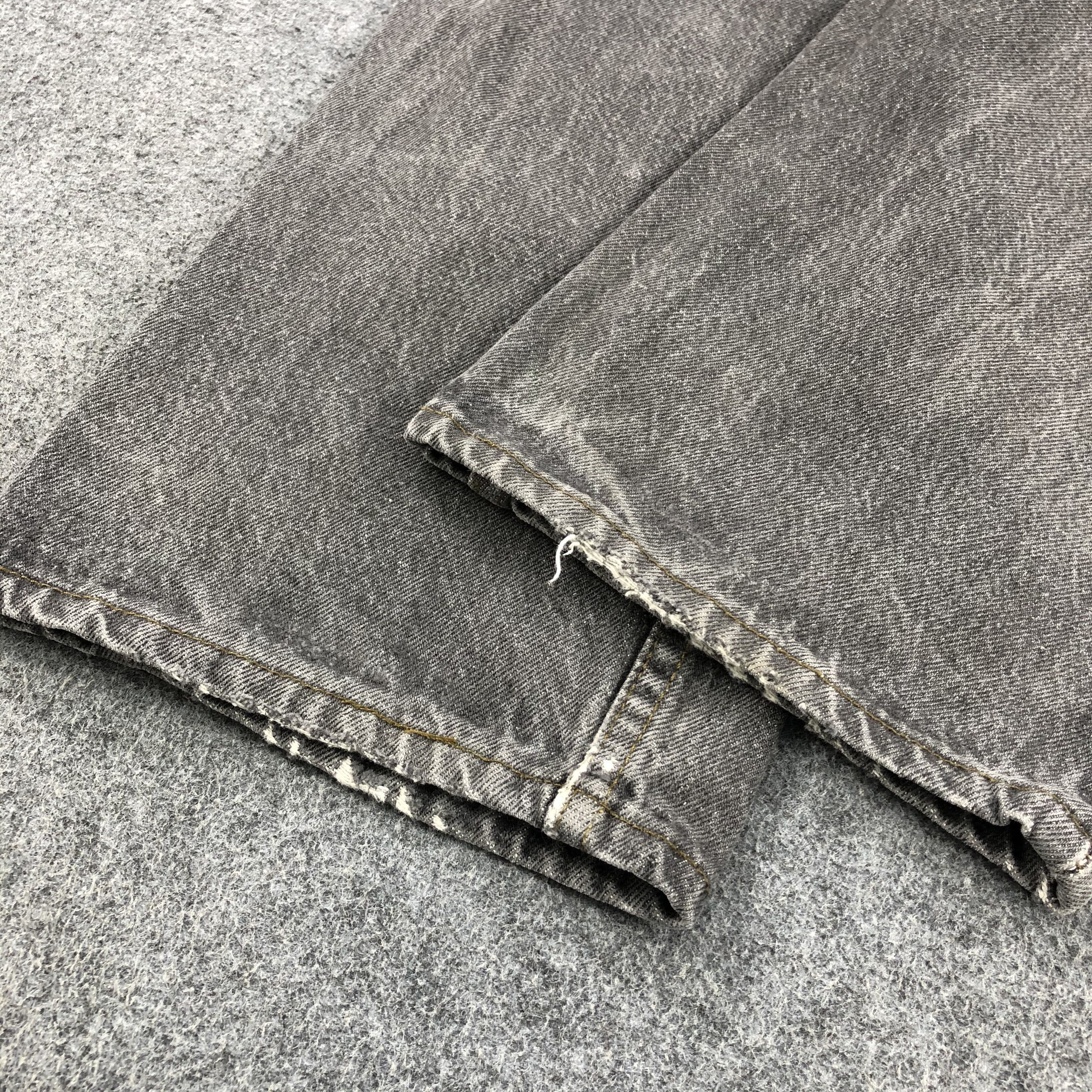 Levi's × Vintage Vintage 90s Distress Levis 501 Jeans-JM1570 Size US 35 - 5 Thumbnail