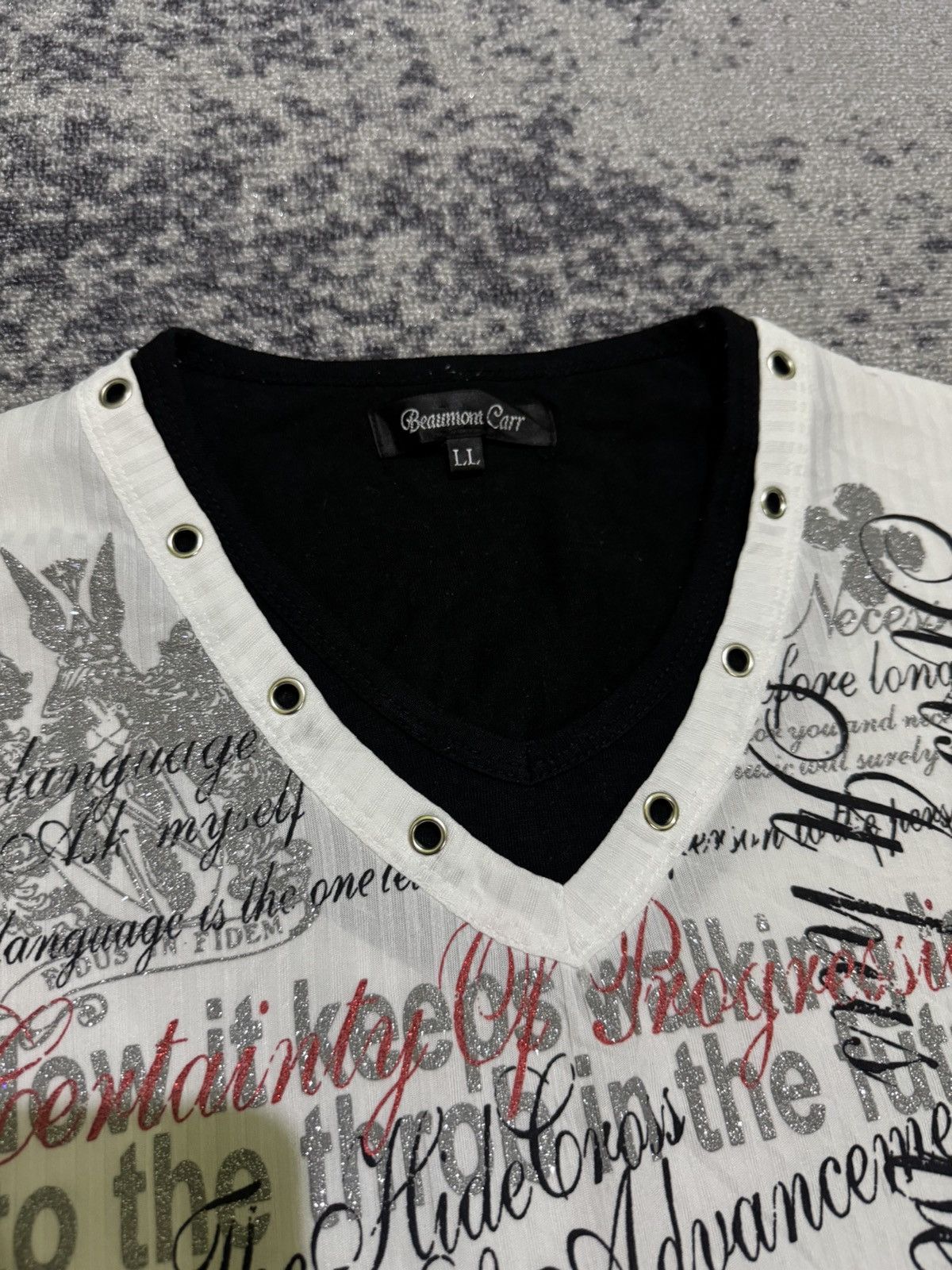 Hysteric Glamour × If Six Was Nine × Japanese Brand Y2k Beaumontcarr tribal ifsixwasnine tshirt Size US L / EU 52-54 / 3 - 3 Thumbnail