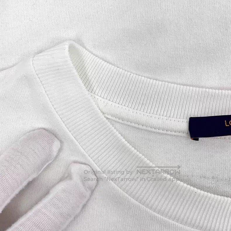 Louis Vuitton Louis Vuitton 23 white cloud logo monogrammed cotton crew Size US L / EU 52-54 / 3 - 9 Thumbnail