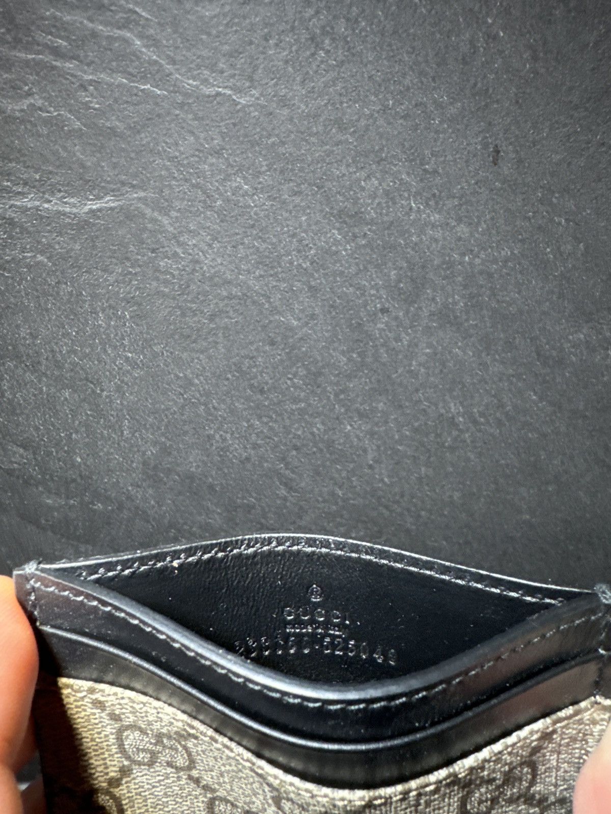 Gucci Gucci GG Supreme cardholder Size ONE SIZE - 3 Thumbnail