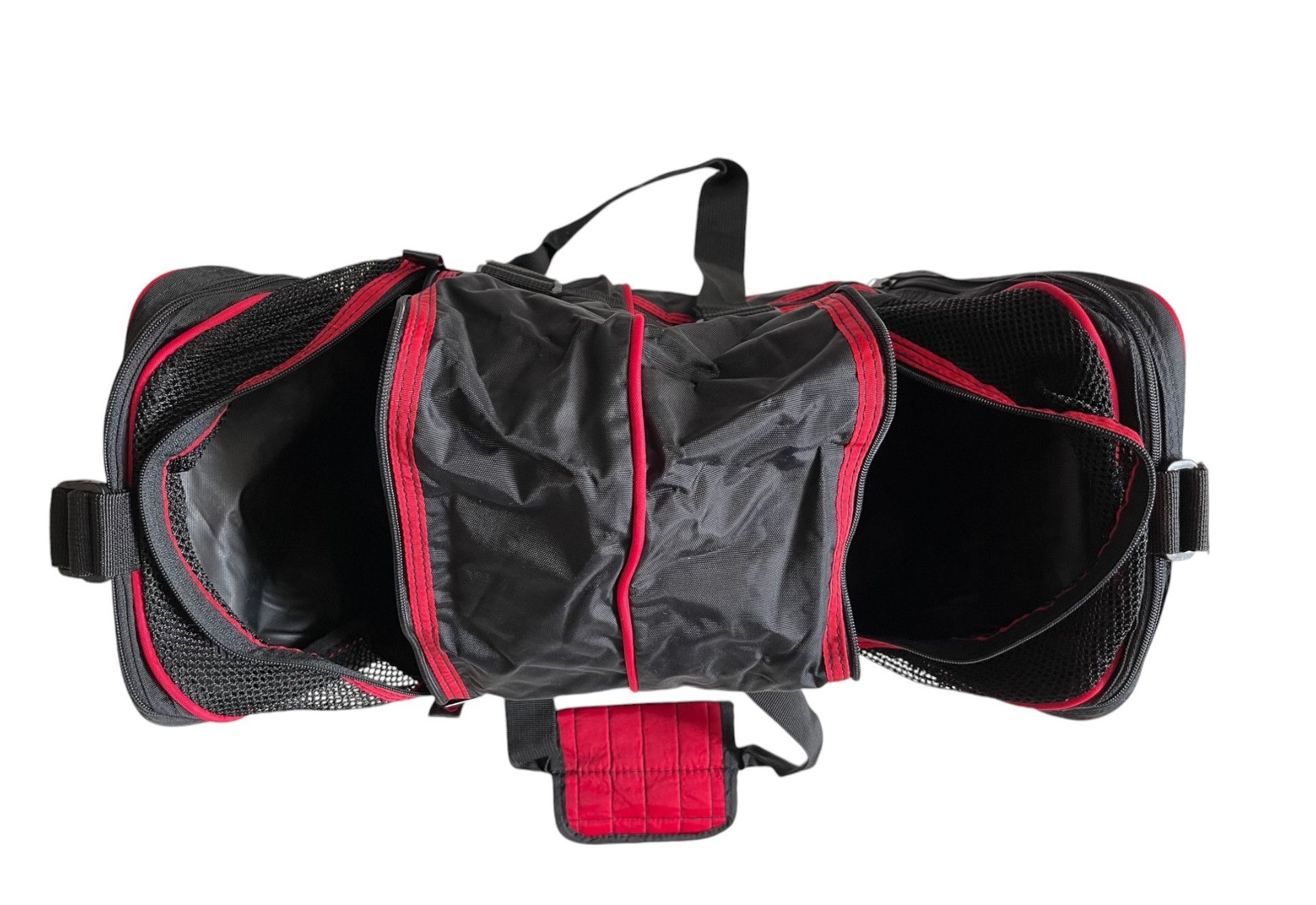 Nike Vintage Nike Air Jordan World Print Duffle Gym Thrift Bag Size ONE SIZE - 4 Thumbnail