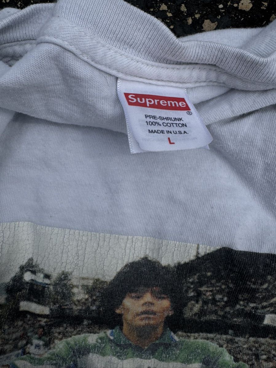 Supreme Supreme maradona tee Size US L / EU 52-54 / 3 - 3 Thumbnail