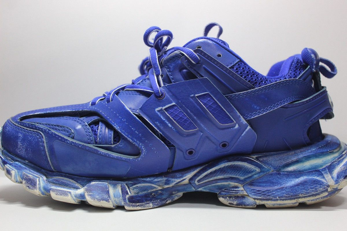 Balenciaga Flared Blue Balenciaga Track 40 Size Size US 7 / EU 40 - 3 Thumbnail