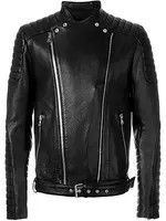 Balmain Brand New Balmain Leather Jacket Size US S / EU 44-46 / 1 - 12 Thumbnail