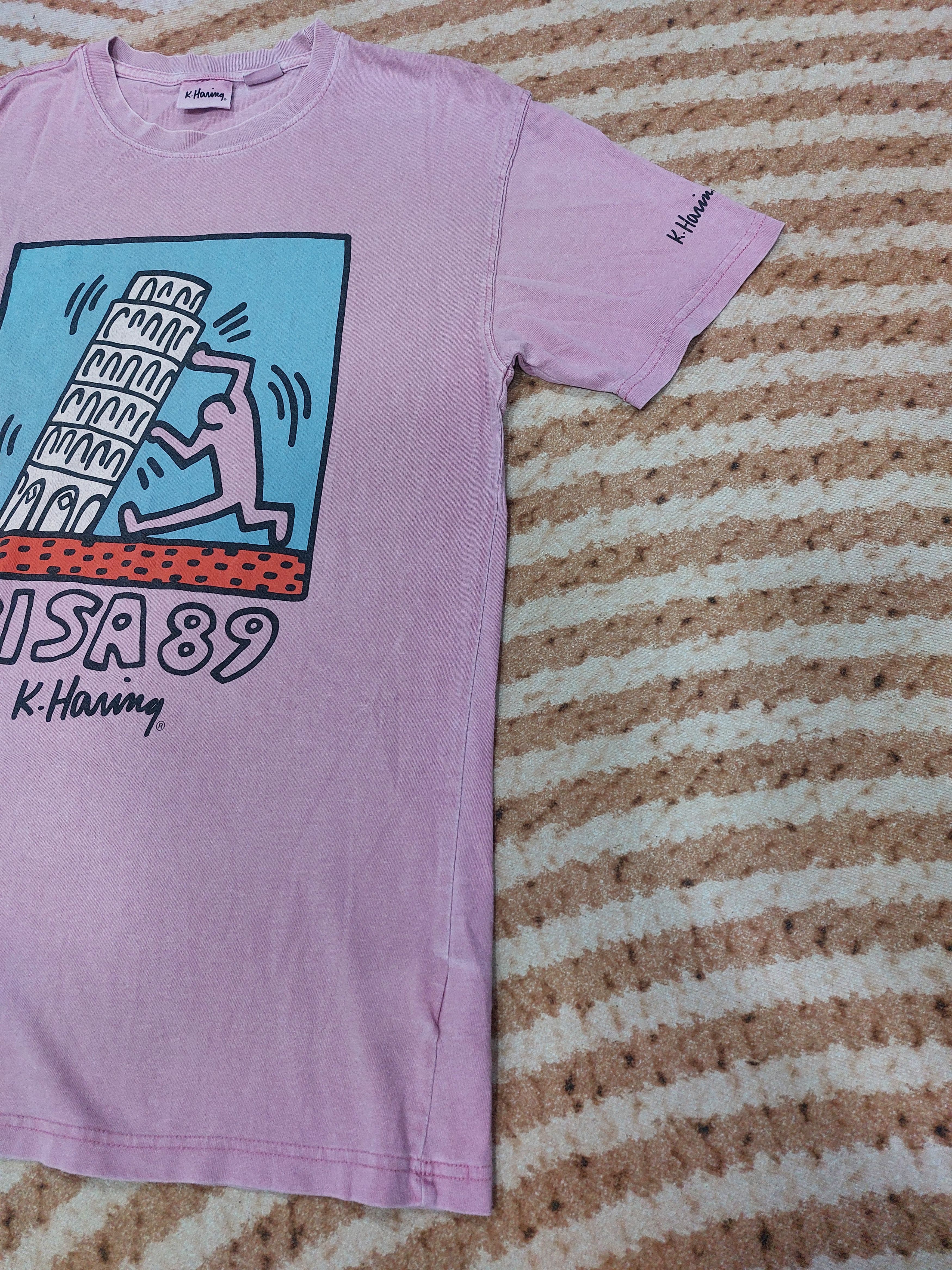 Keith Haring PISA 89 KEITH HARING SUNFAFED TEE Size US M / EU 48-50 / 2 - 2 Thumbnail