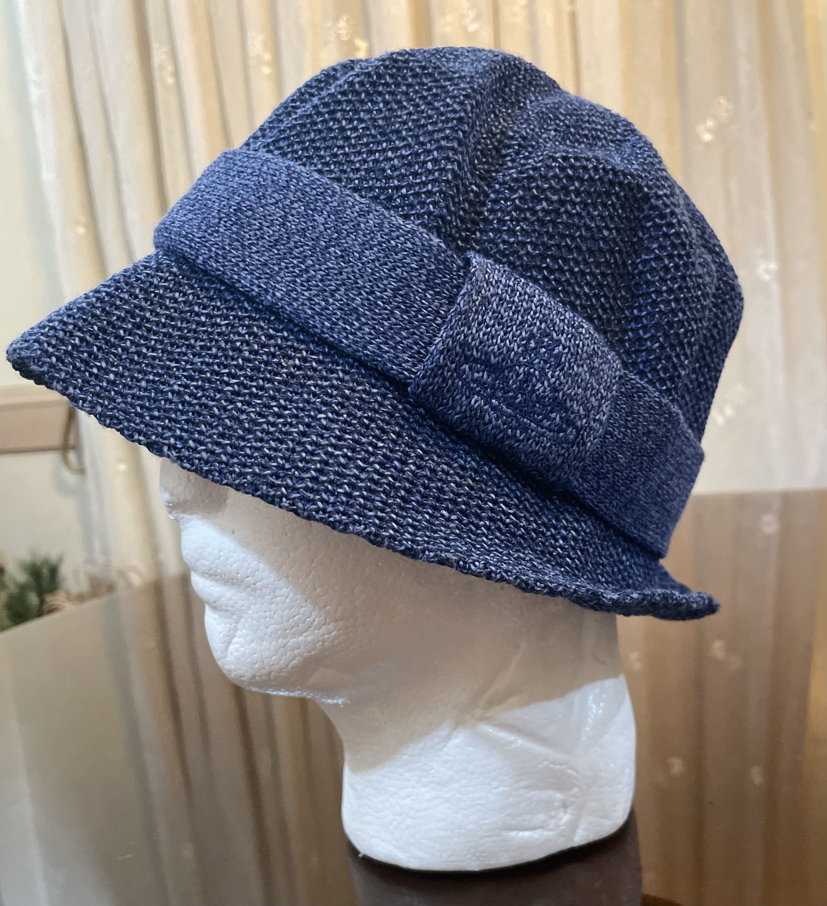 Vivienne Westwood Woven Orb Summer Hat - Blue Size ONE SIZE - 4 Thumbnail