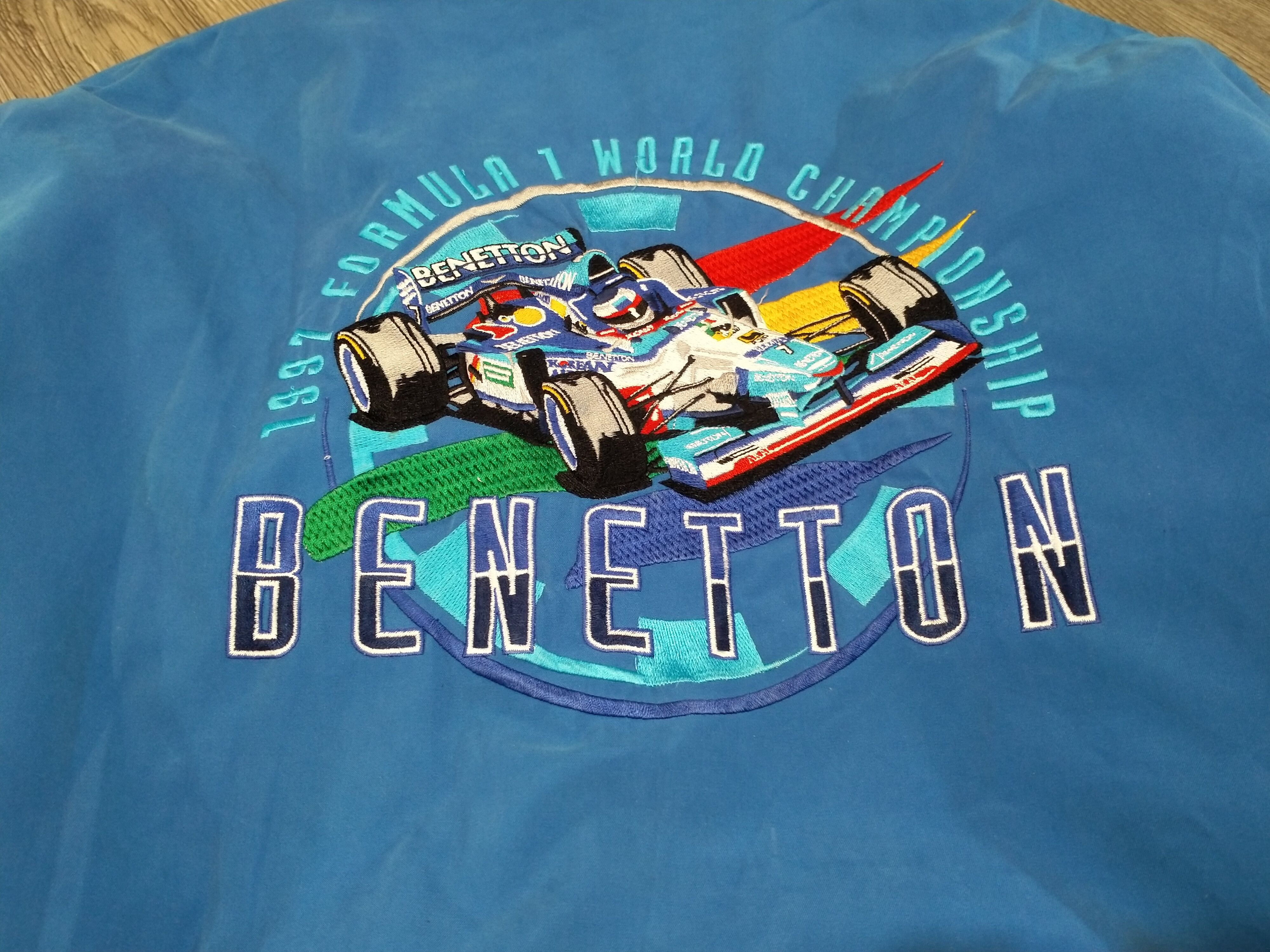 Benetton Vintage Benetton 1997 Formula 1 World Champion Size US L / EU 52-54 / 3 - 8 Thumbnail
