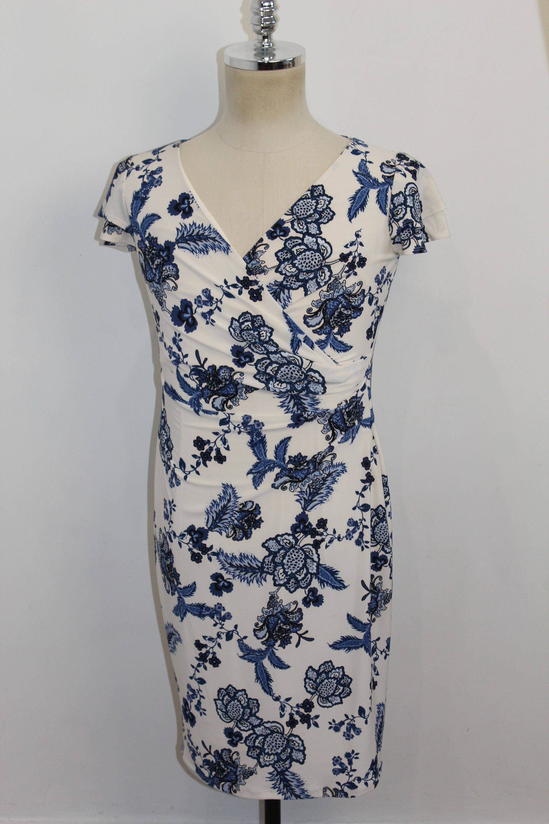 Polo Ralph Lauren Womens Lauren Ralph Lauren Floral Print Dress Size M / US 6-8 / IT 42-44 - 3 Thumbnail