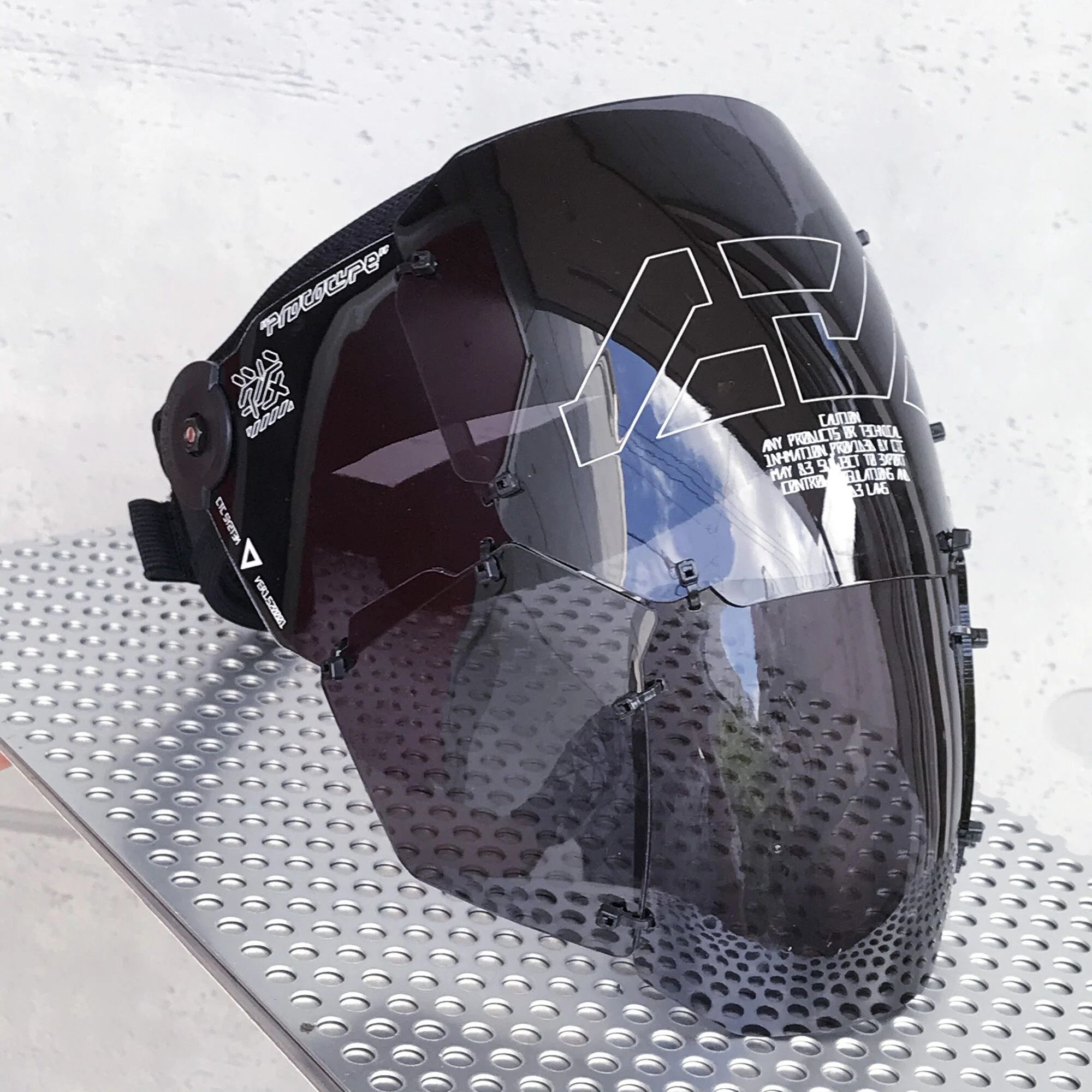Japanese Brand Cyberpunk Face Shield Unit by CTCtyo (中央町戦術工芸) Size ONE SIZE - 17 Thumbnail