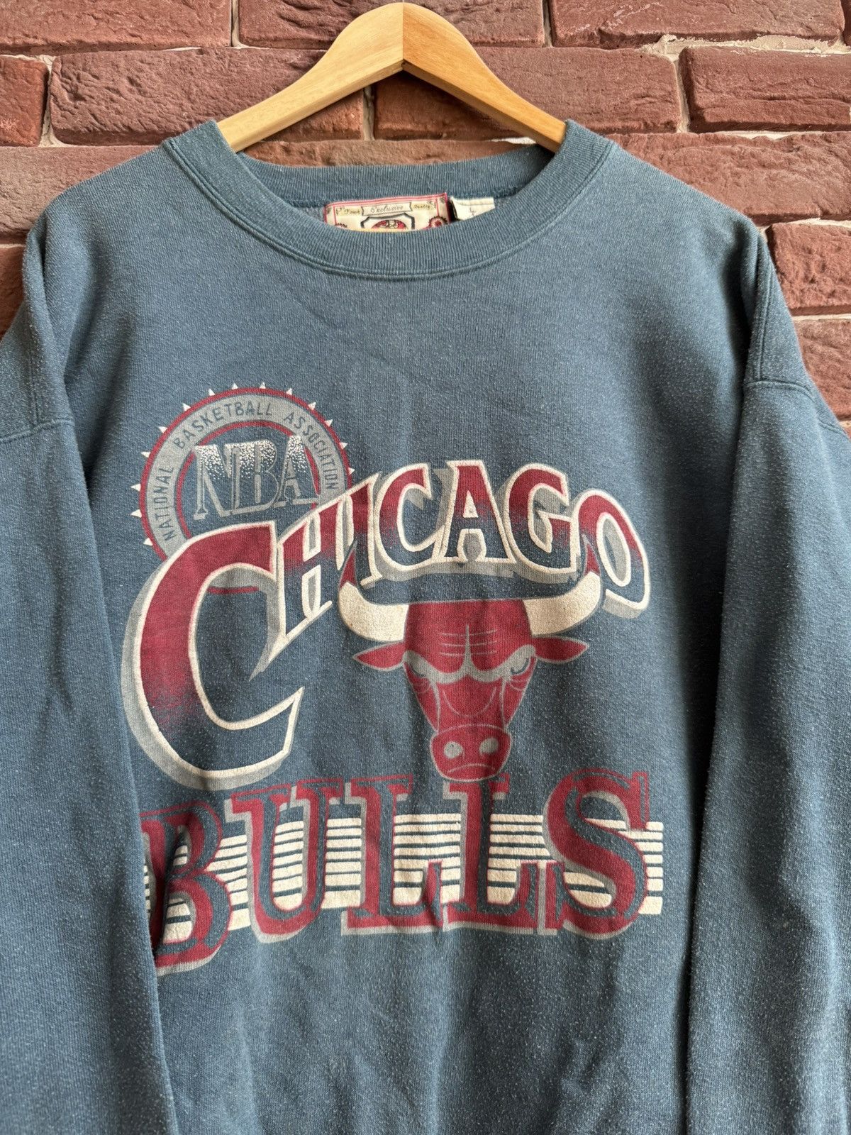 NBA Vintage 90s Magic Chicago Bulls Basketball NBA Sweatshirt L Size US L / EU 52-54 / 3 - 2 Thumbnail
