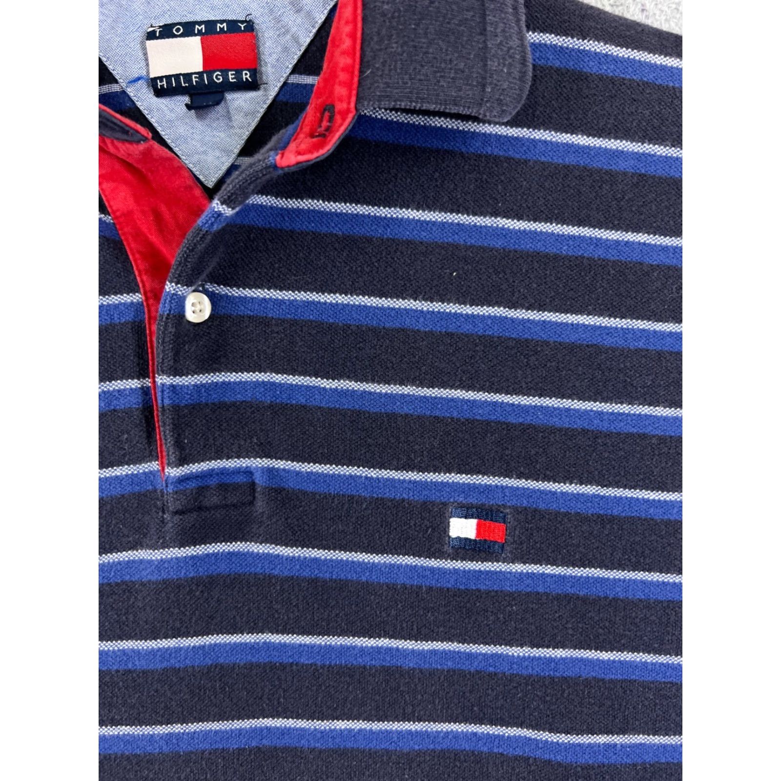 Tommy Hilfiger VINTAGE Tommy Hilfiger Polo Shirt Men Size US M / EU 48-50 / 2 - 6 Thumbnail