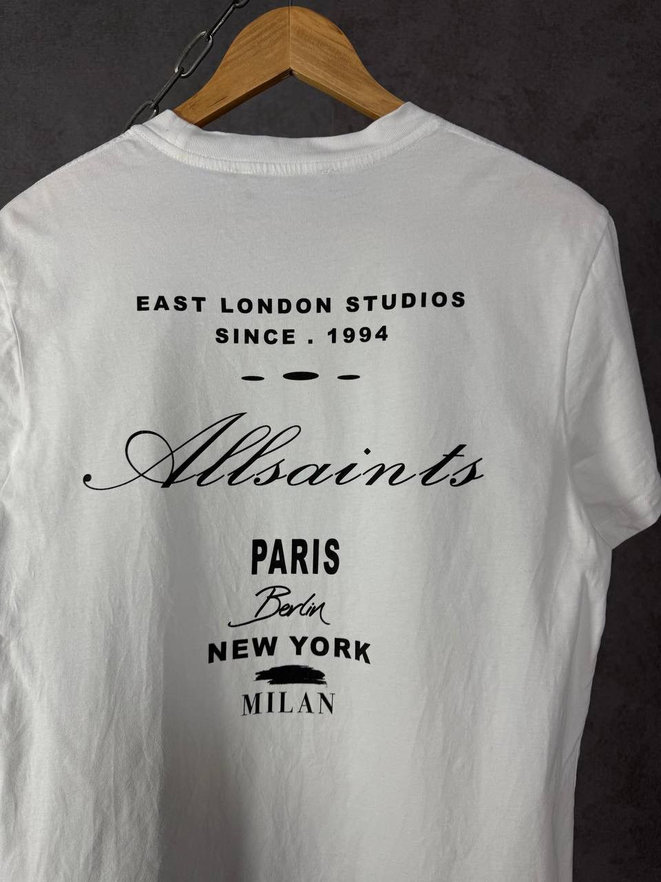 Allsaints Allsaints designer overprinted unisex tee Size US S / EU 44-46 / 1 - 7 Thumbnail