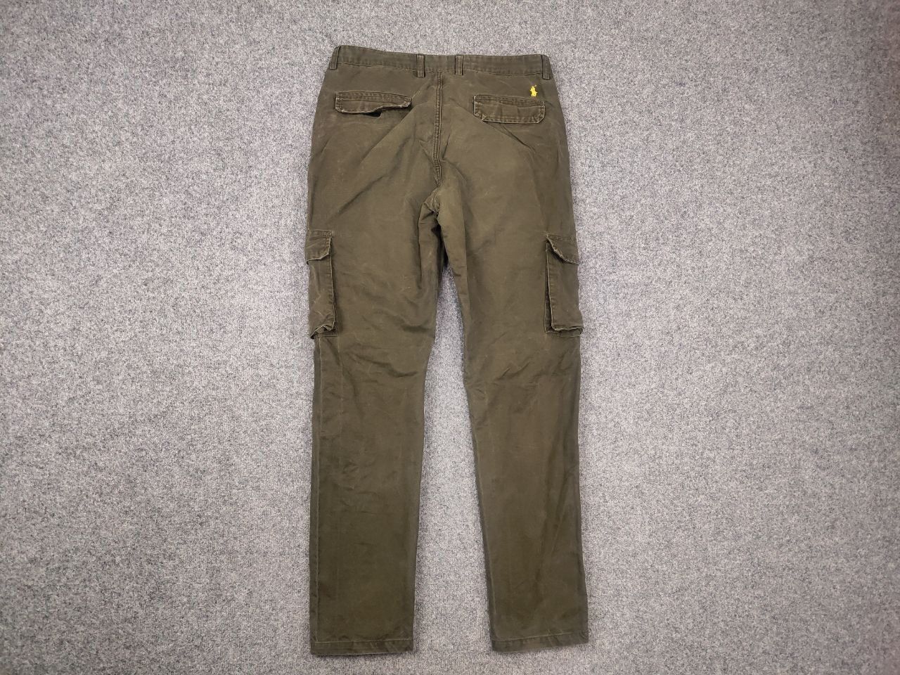 Polo Ralph Lauren Vintage 90's Polo Ralph Lauren Canvas Military Cargo Pants Size US 34 / EU 50 - 10 Thumbnail