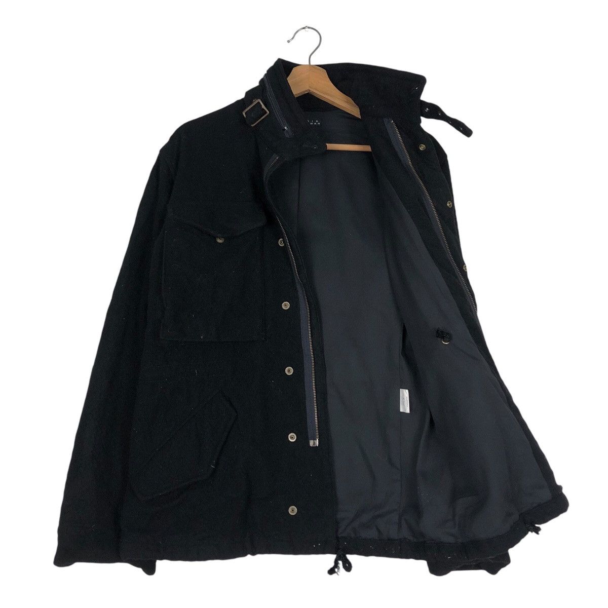 Japanese Brand 📌Rich Black Zipper Biker Jacket Bondage Paranoid Japan Size US S / EU 44-46 / 1 - 12 Thumbnail