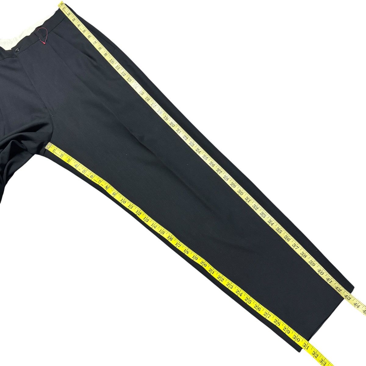 Giuliano Fujiwara Giuliano Fujiwara Wool Pleated Pants Black Size US 31 - 15 Thumbnail