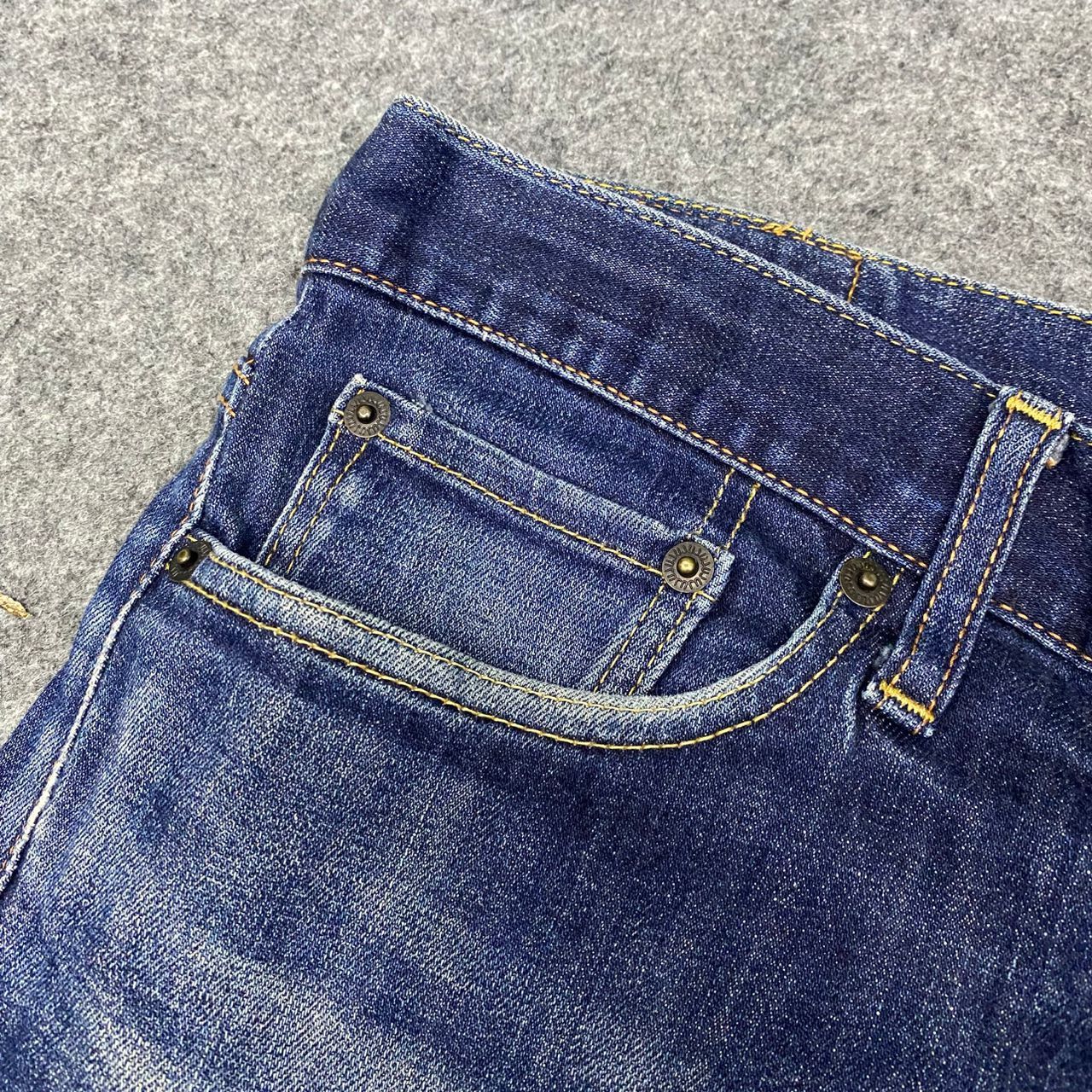 Uniqlo 💥Best Offer💥Vintage Uniqlo Jeans Distressed Denim Size US 33 - 10 Thumbnail