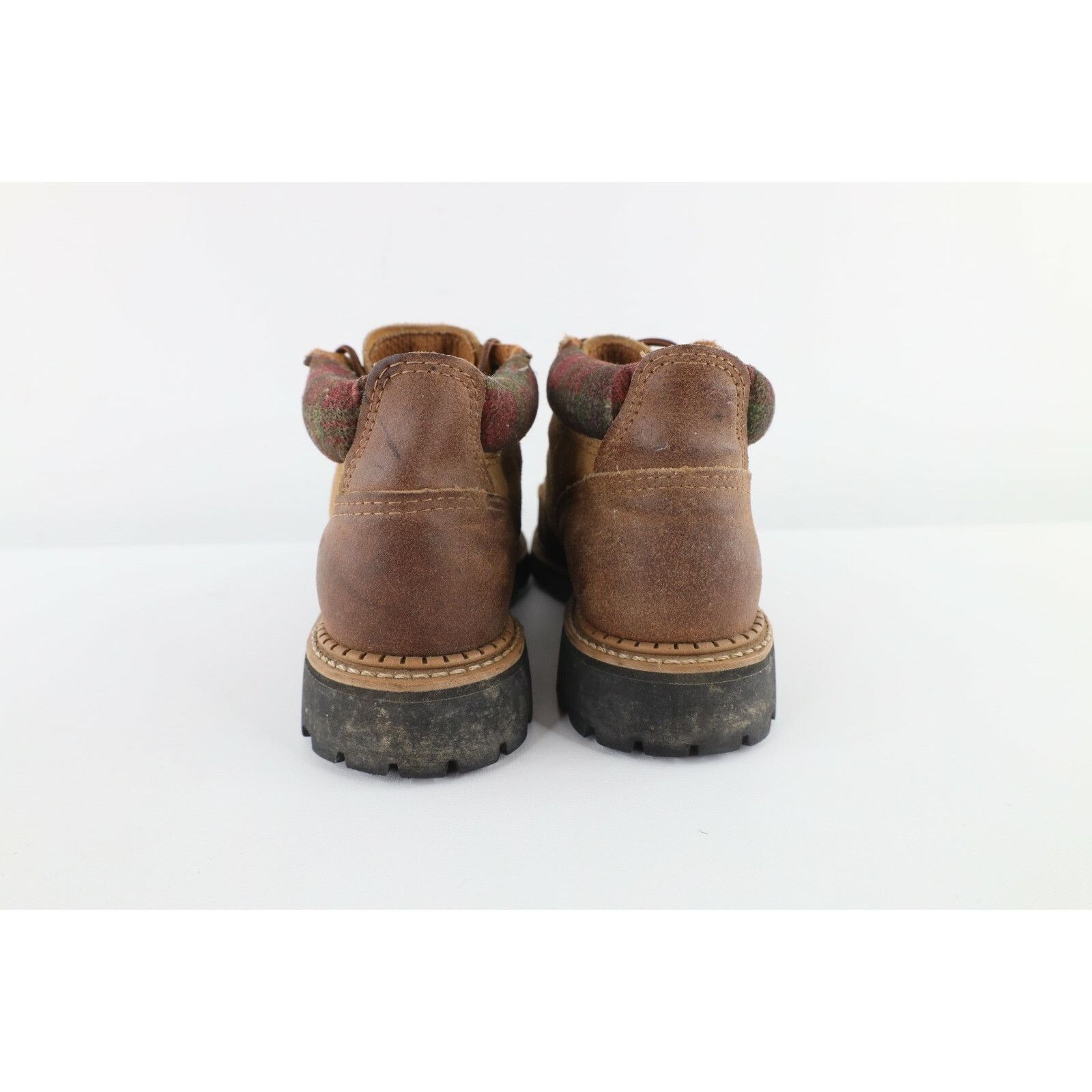 Vintage Vintage 90s Streetwear Distressed Steel Toe Leather Boots Size US 7.5 / IT 37.5 - 6 Thumbnail