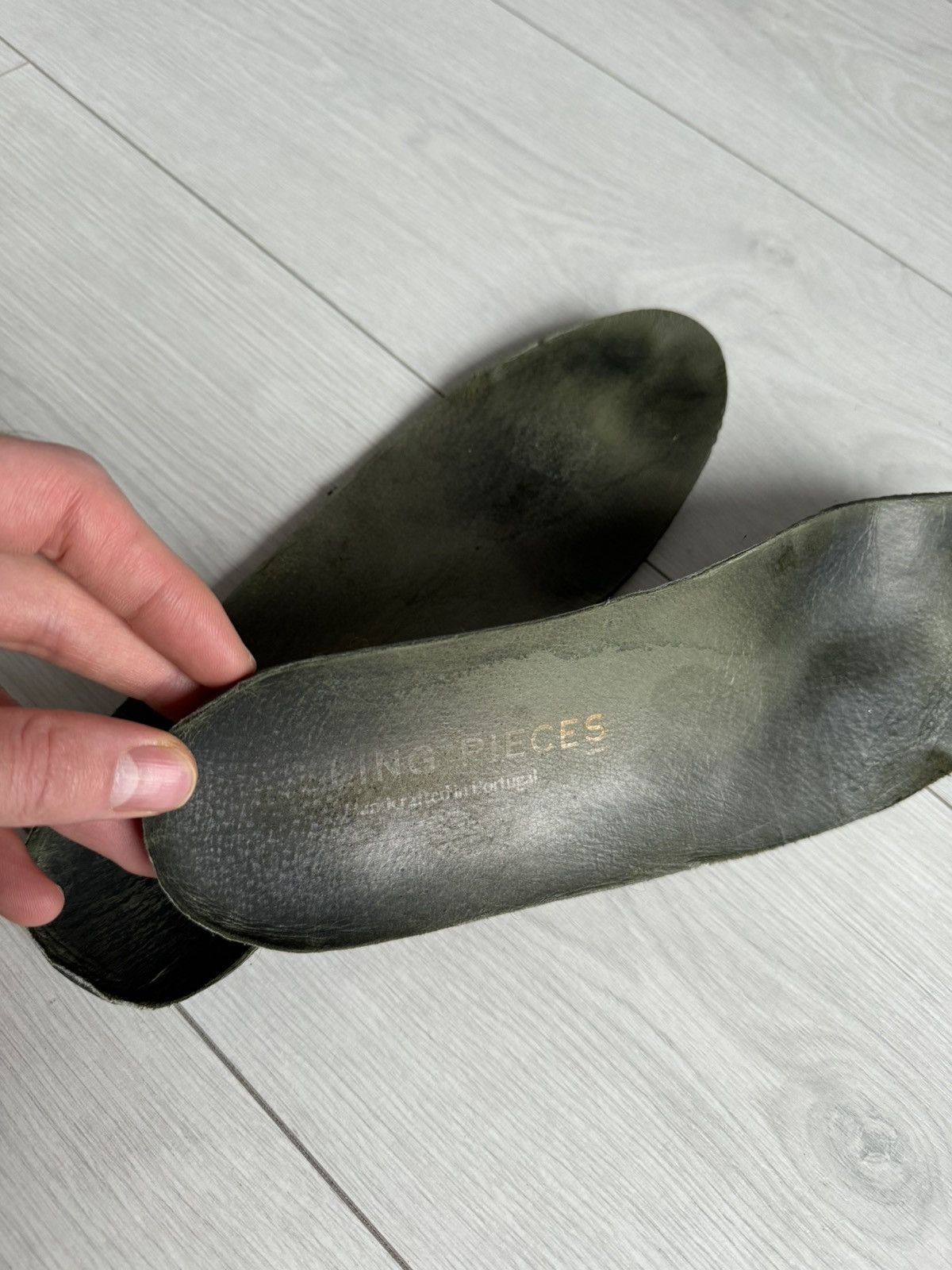 Filling Pieces filling pieces sneakers Green Leather Shoes Mens Size 43 Size US 9 / EU 42 - 14 Thumbnail
