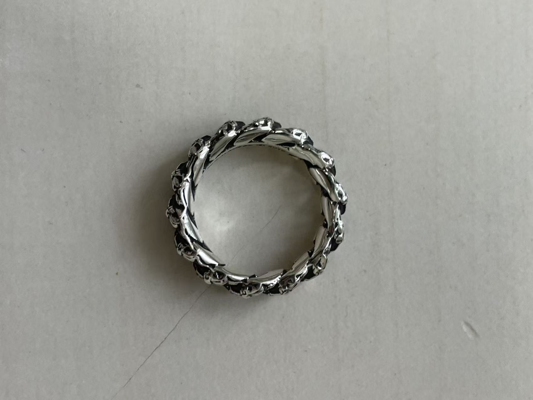 Chrome Hearts Chrome Hearts Silver XTRA FANCY Cuban Cross Ring Size ONE SIZE - 13 Thumbnail