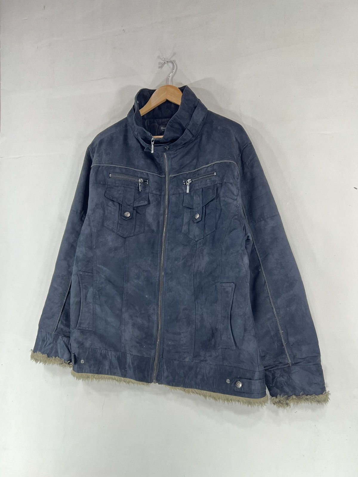 If Six Was Nine × Japanese Brand × Le Grande Bleu (L.G.B.) Diagonal Arrow Mohair Jacket Inspired by LGB Size US XXL / EU 58 / 5 - 3 Thumbnail