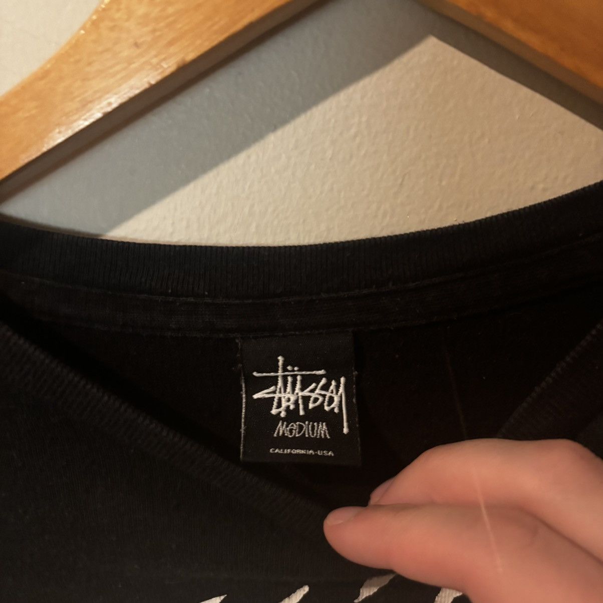 Stussy Stussy Skull Sleeve Hits Long Sleeve Shirt Black Size US M / EU 48-50 / 2 - 2 Thumbnail